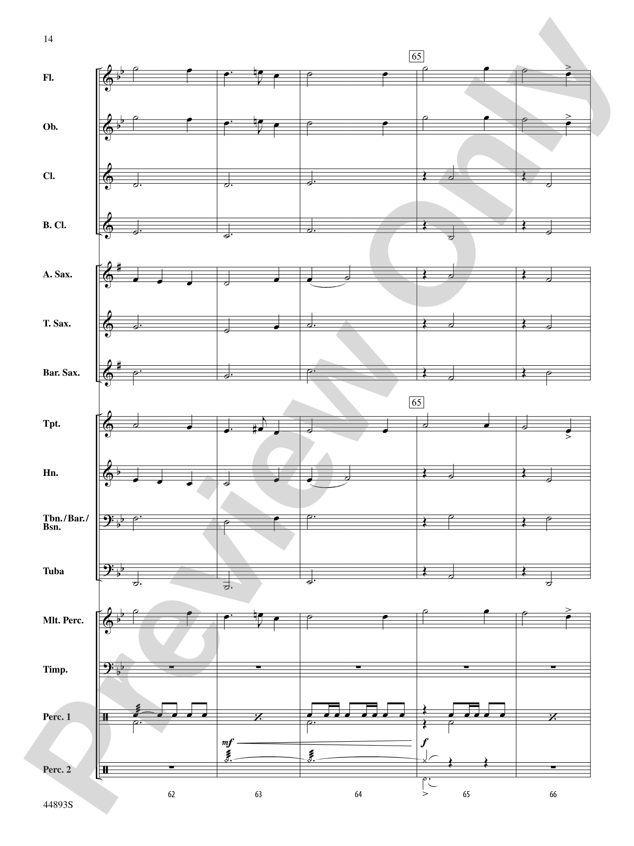 From the Yorkshire Coast: Concert Band Conductor Score & Parts
