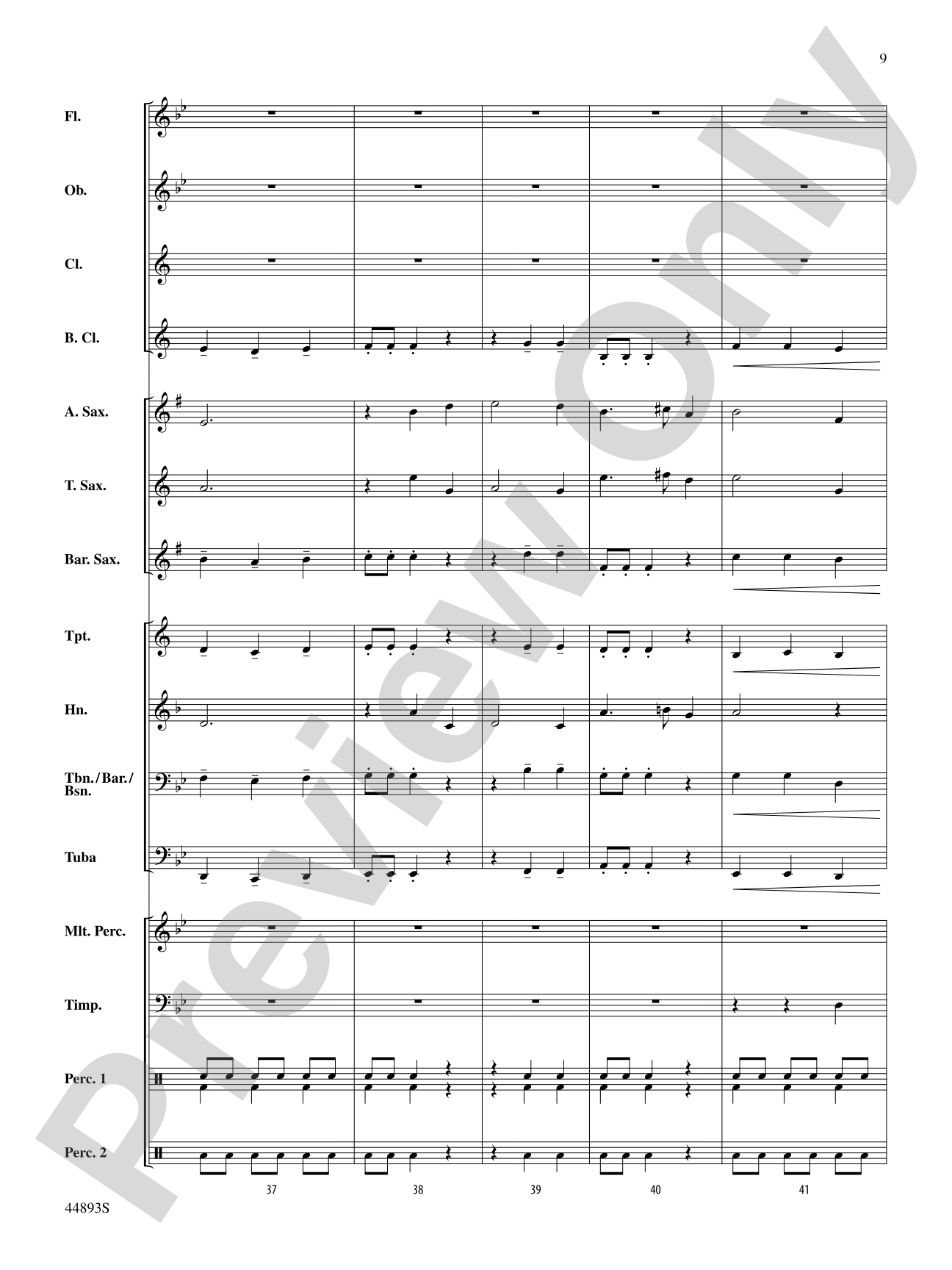 From the Yorkshire Coast: Concert Band Conductor Score & Parts