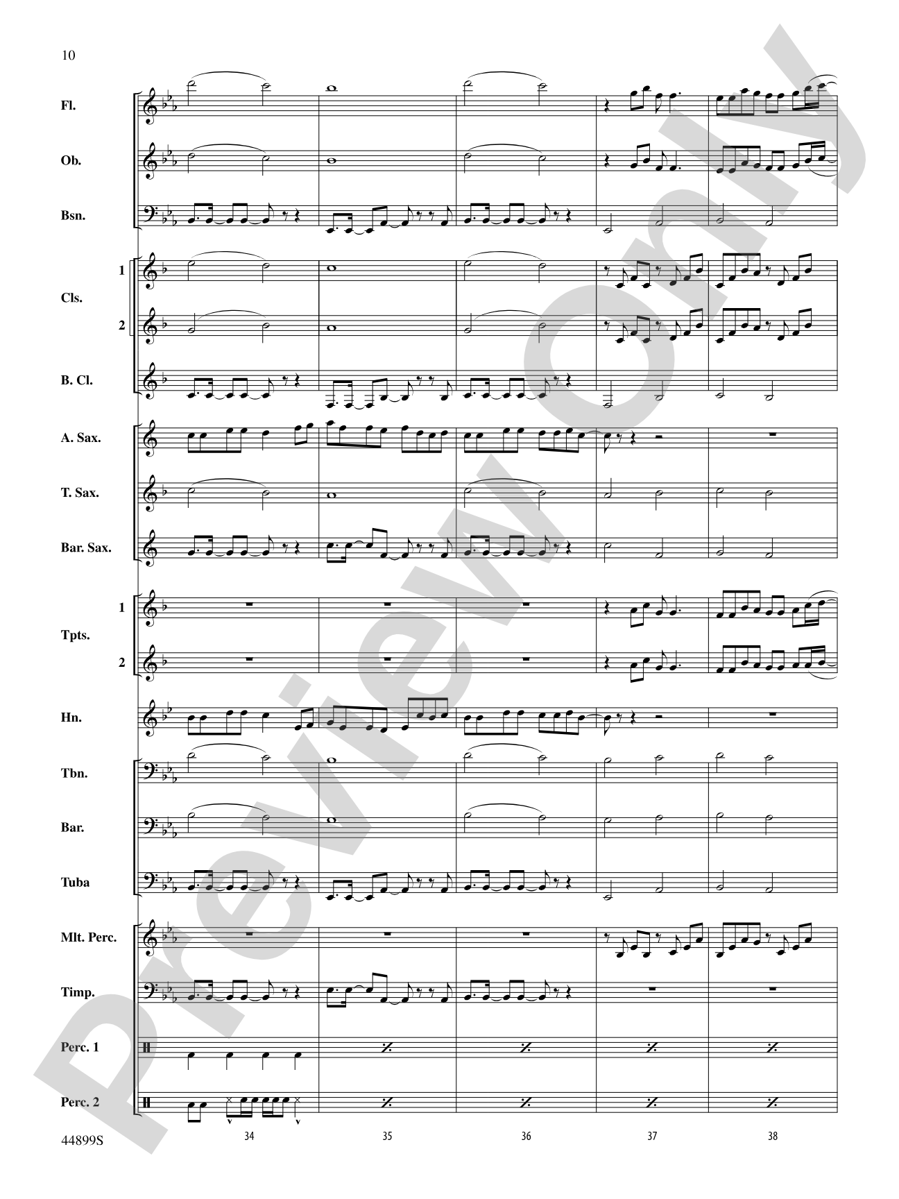 Cheerleader: Concert Band Conductor Score & Parts