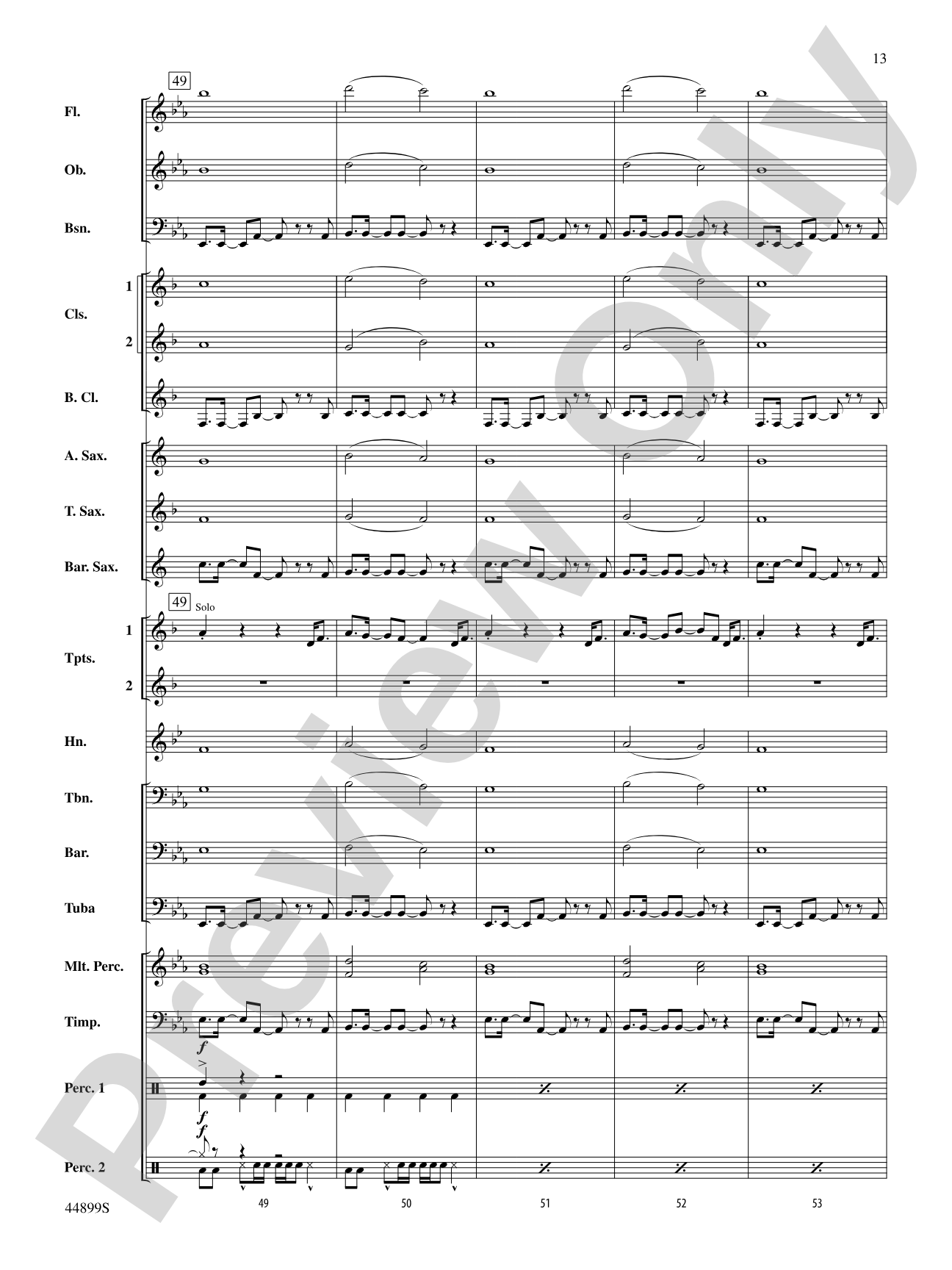 Cheerleader: Concert Band Conductor Score & Parts
