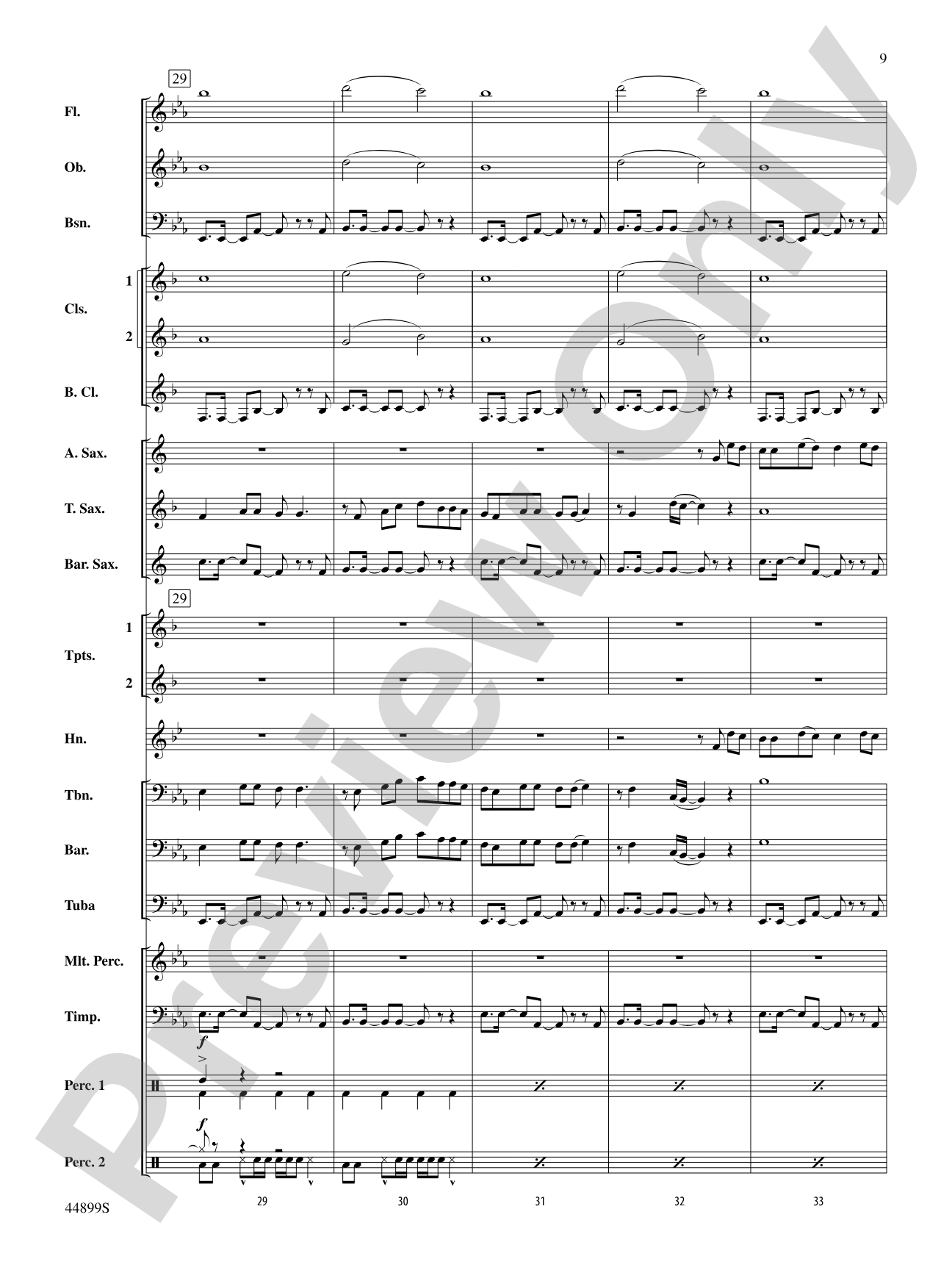 Cheerleader: Concert Band Conductor Score & Parts