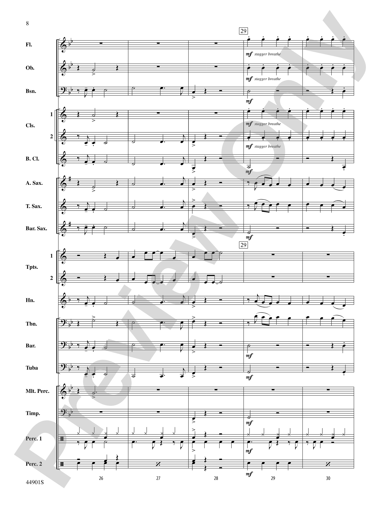 Centuries: Concert Band Conductor Score & Parts