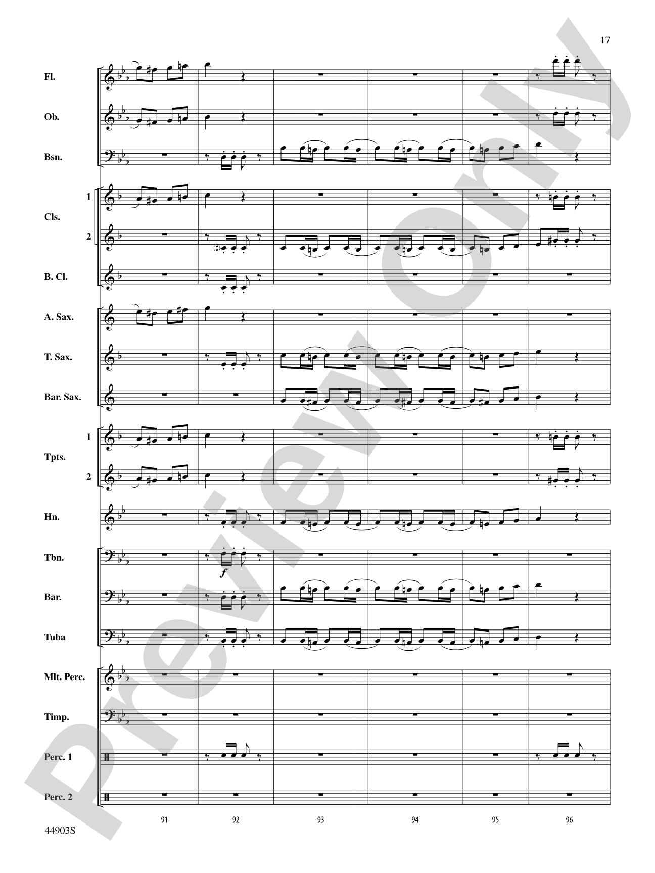 The U.S. Field Artillery: Score