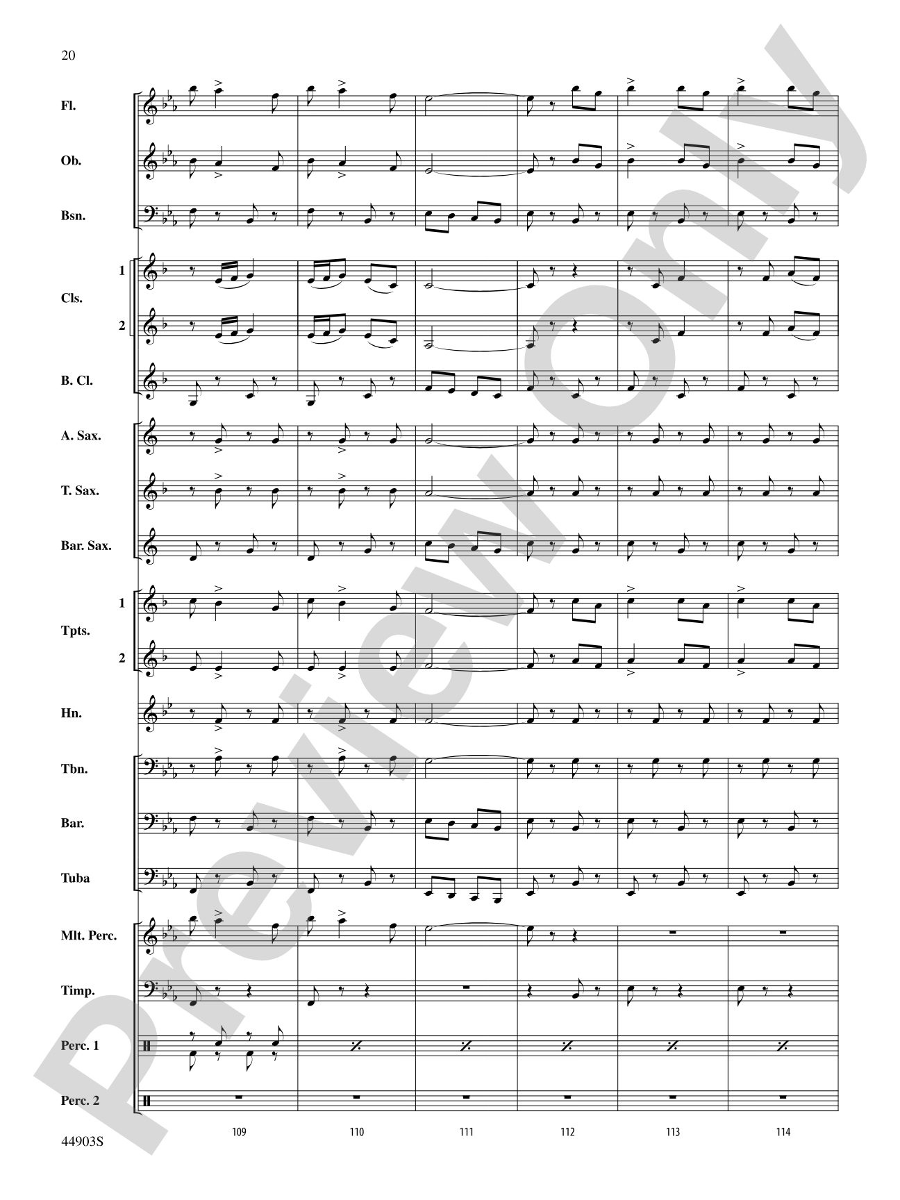 The U.S. Field Artillery: Score