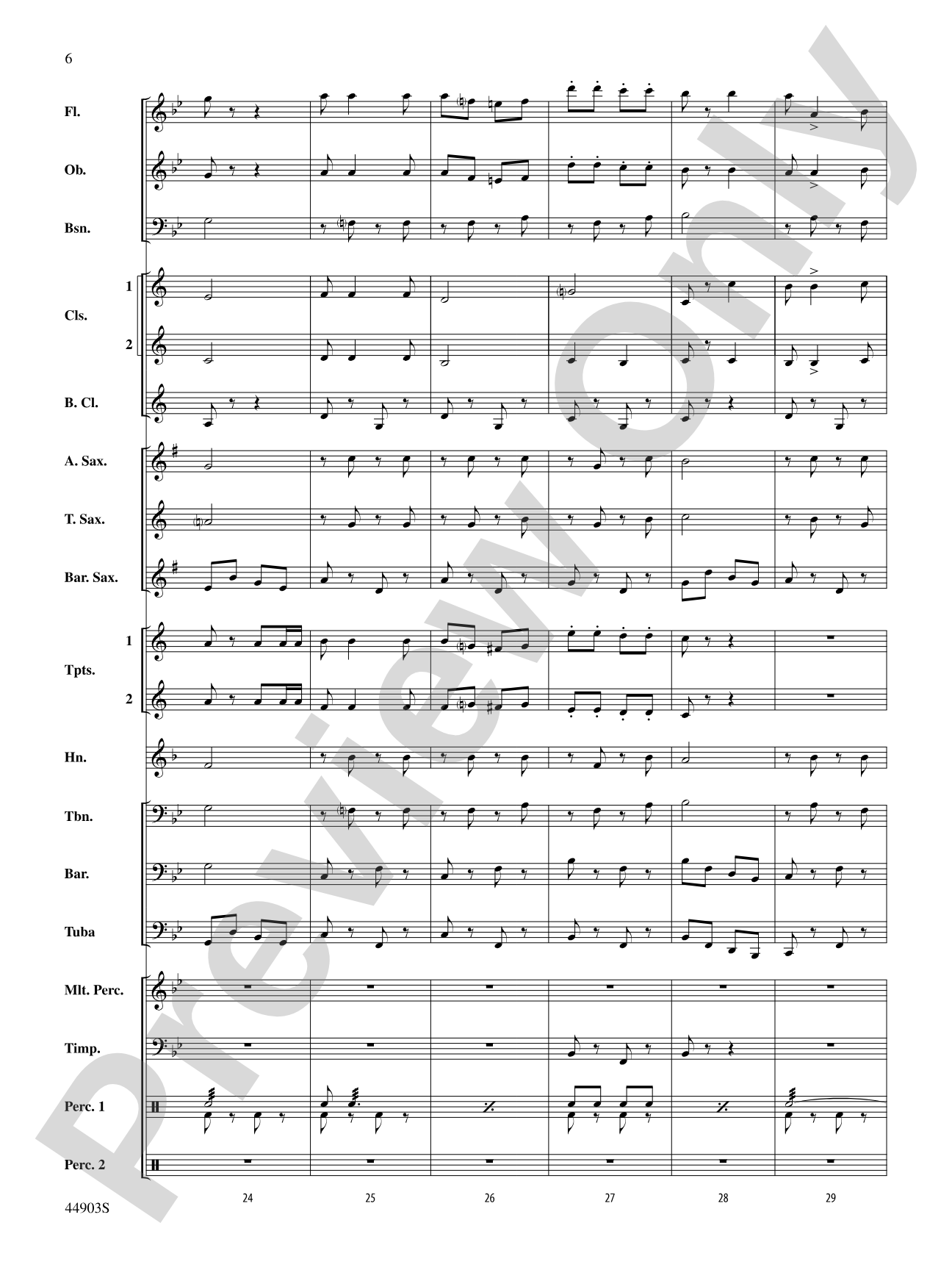 The U.S. Field Artillery: Score