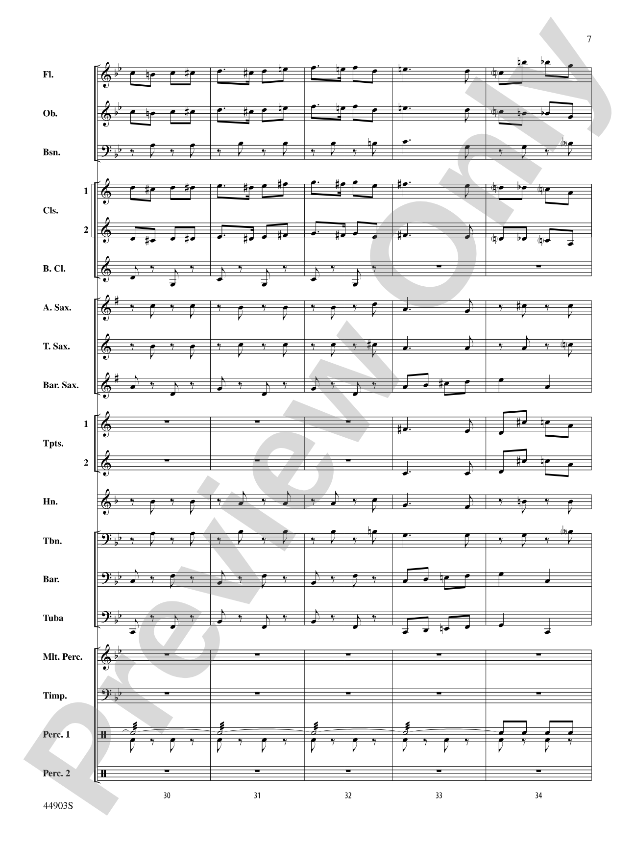 The U.S. Field Artillery: Score