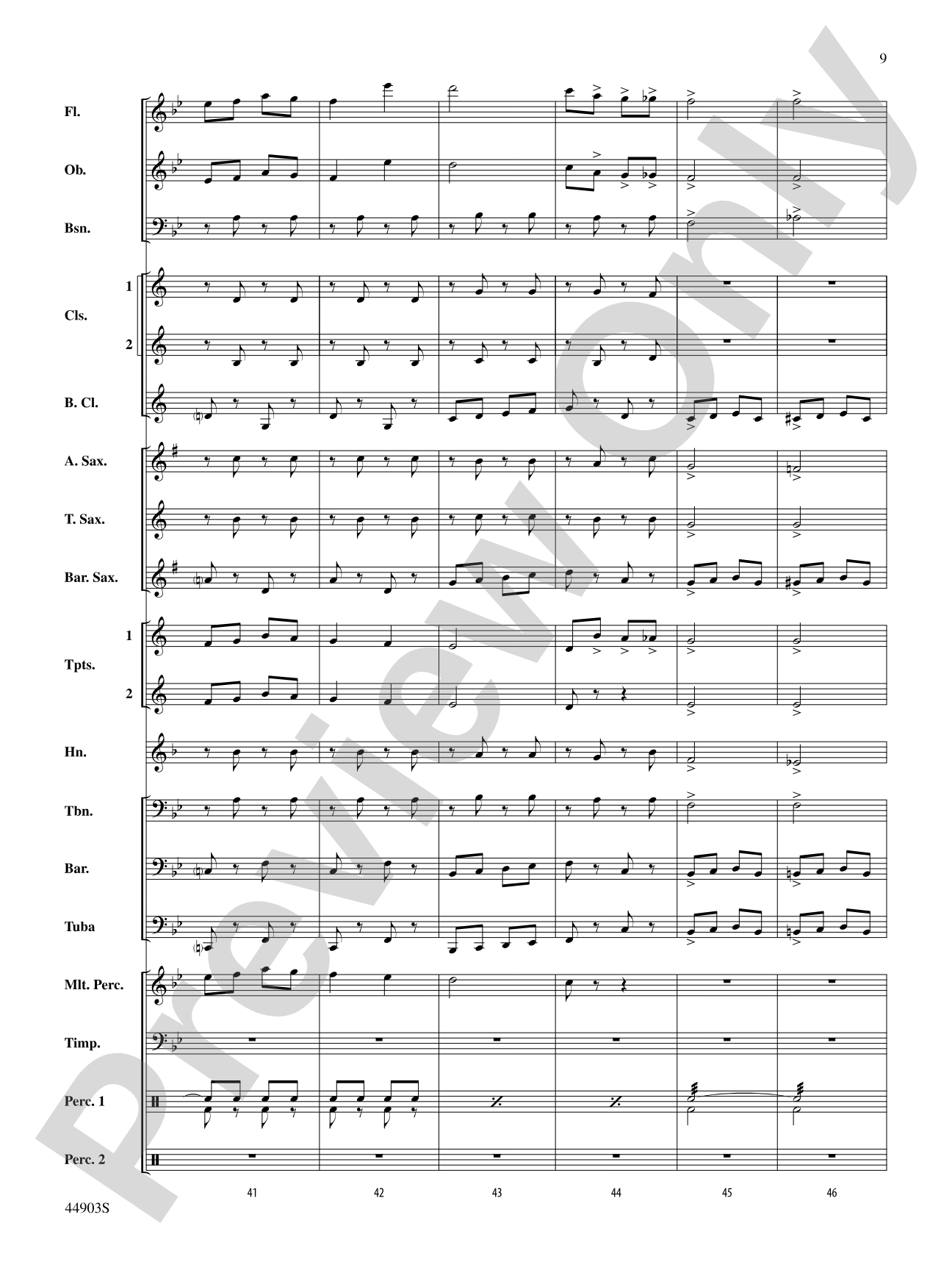 The U.S. Field Artillery: Score