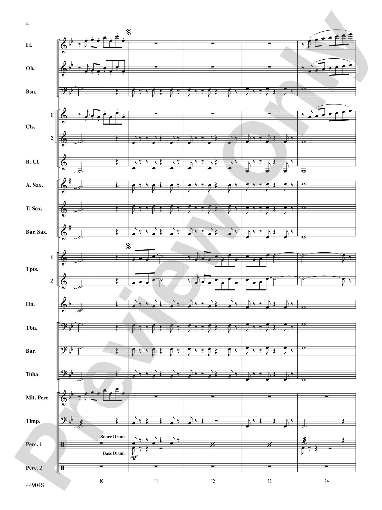 Vivo!: Concert Band Conductor Score & Parts