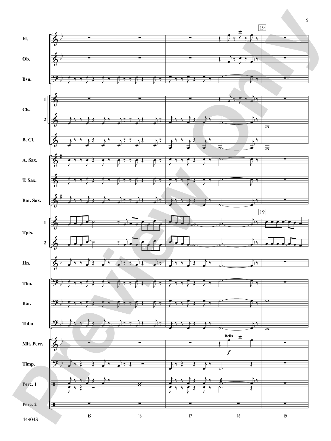 Vivo!: Concert Band Conductor Score & Parts