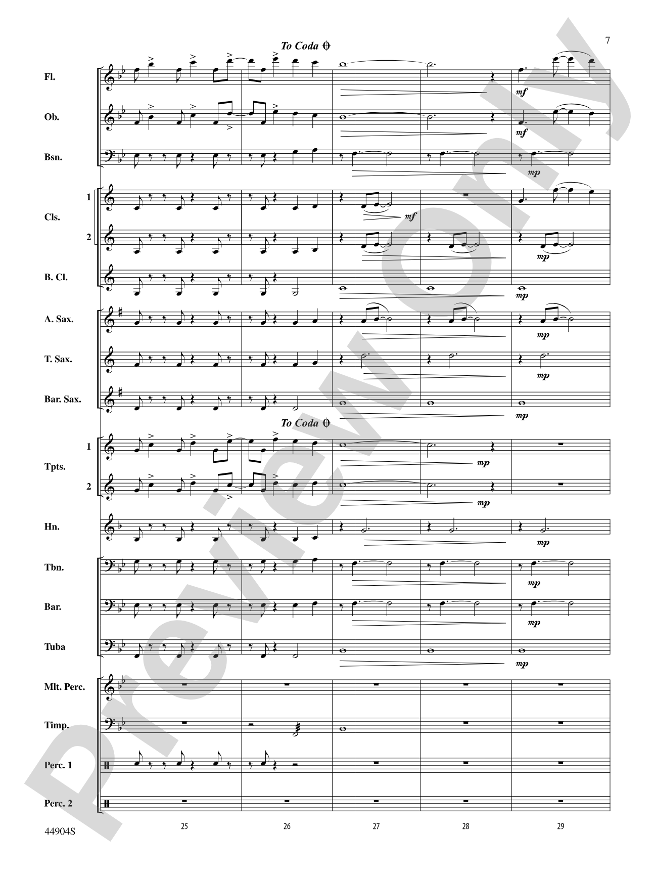 Vivo!: Concert Band Conductor Score & Parts