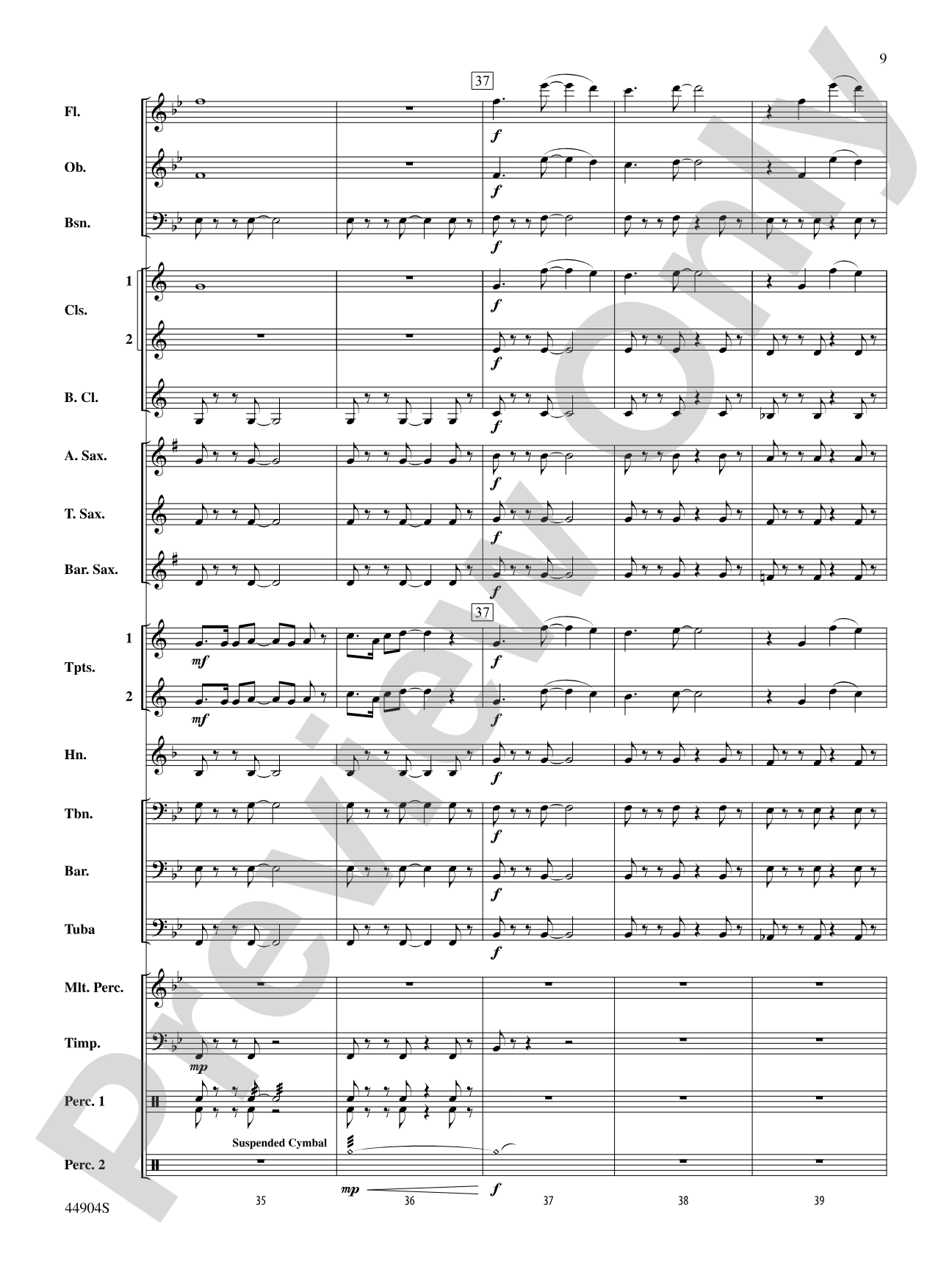 Vivo!: Concert Band Conductor Score & Parts