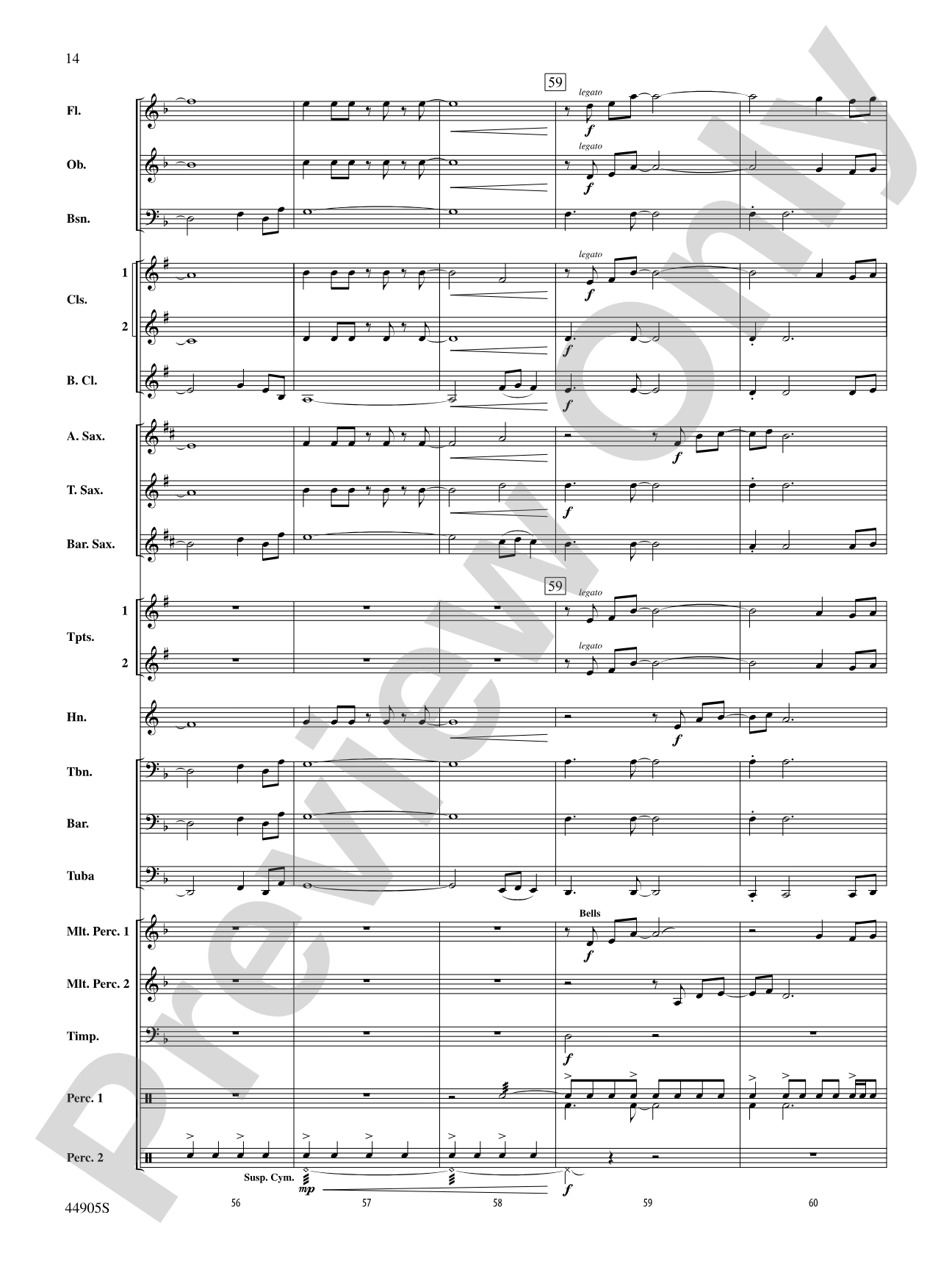 Allegory: Concert Band Conductor Score & Parts