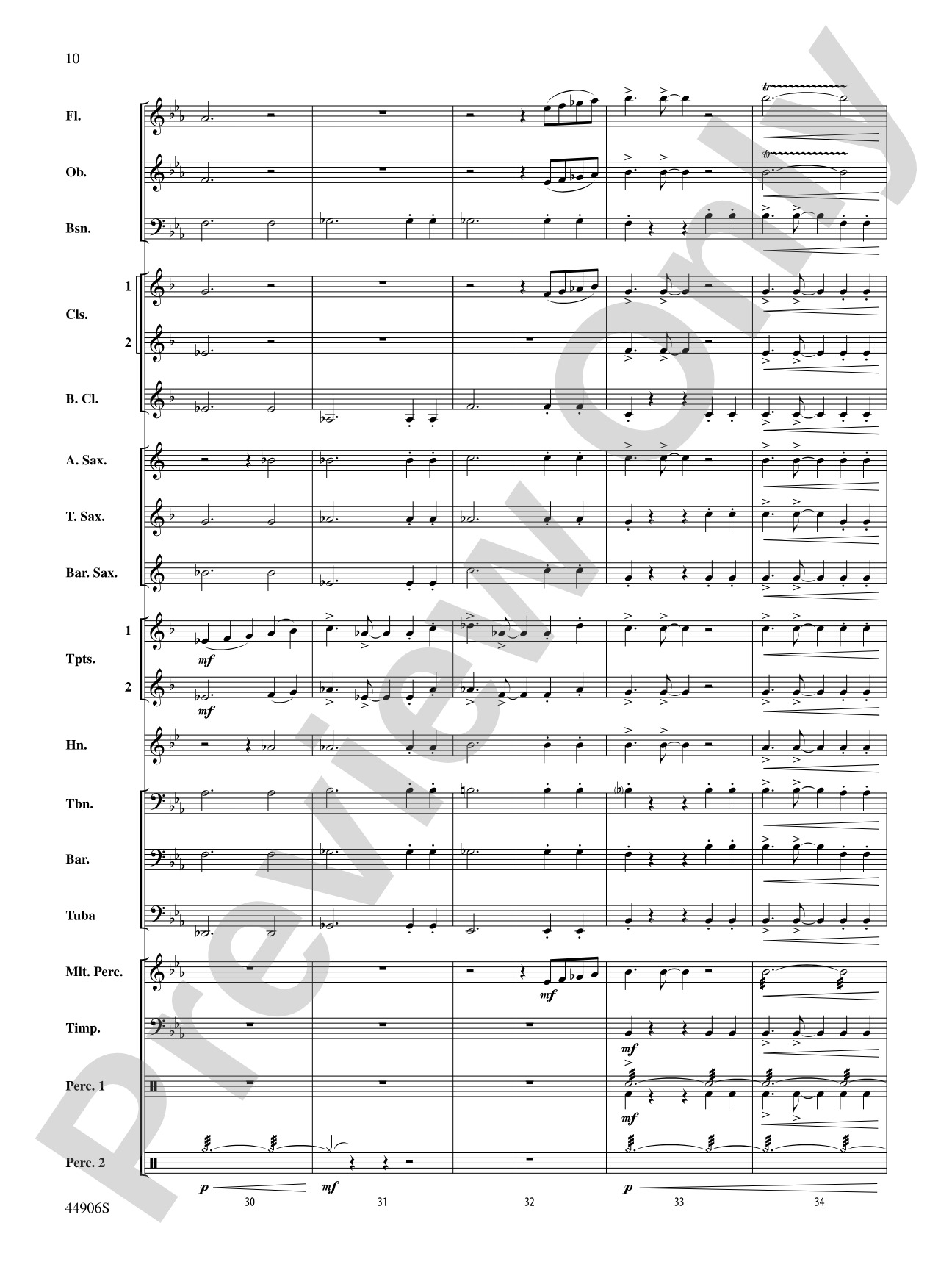 Pentagram: Concert Band Conductor Score & Parts