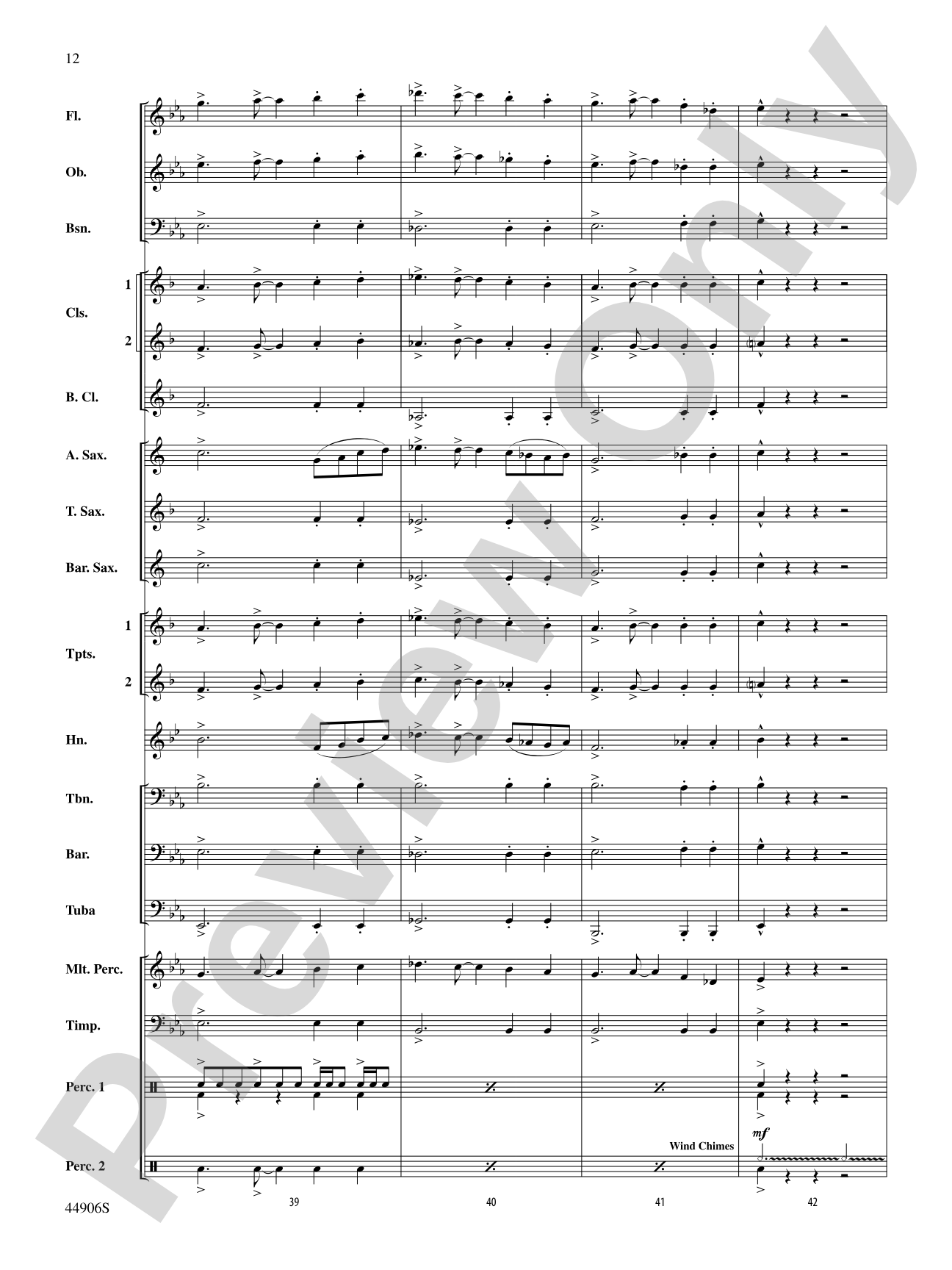 Pentagram: Concert Band Conductor Score & Parts