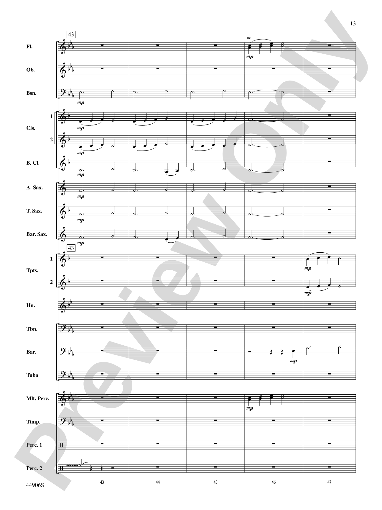 Pentagram: Concert Band Conductor Score & Parts