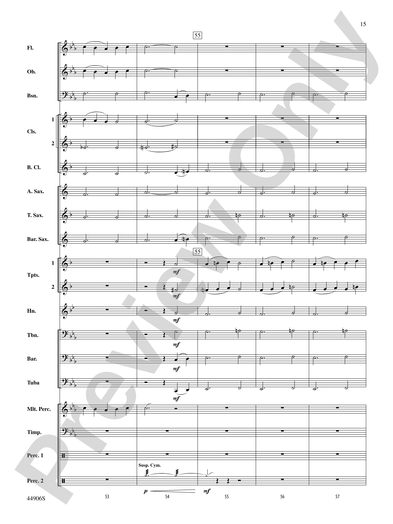 Pentagram: Concert Band Conductor Score & Parts