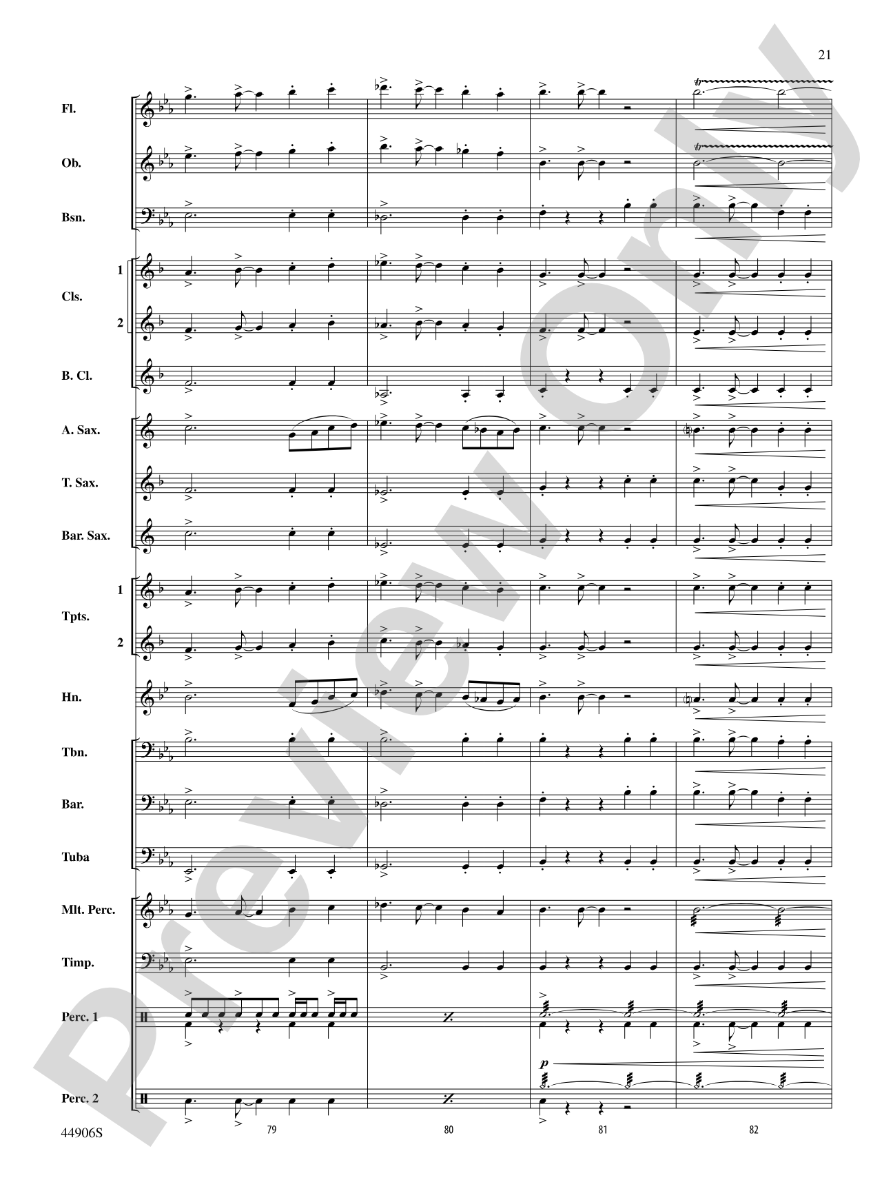 Pentagram: Concert Band Conductor Score & Parts