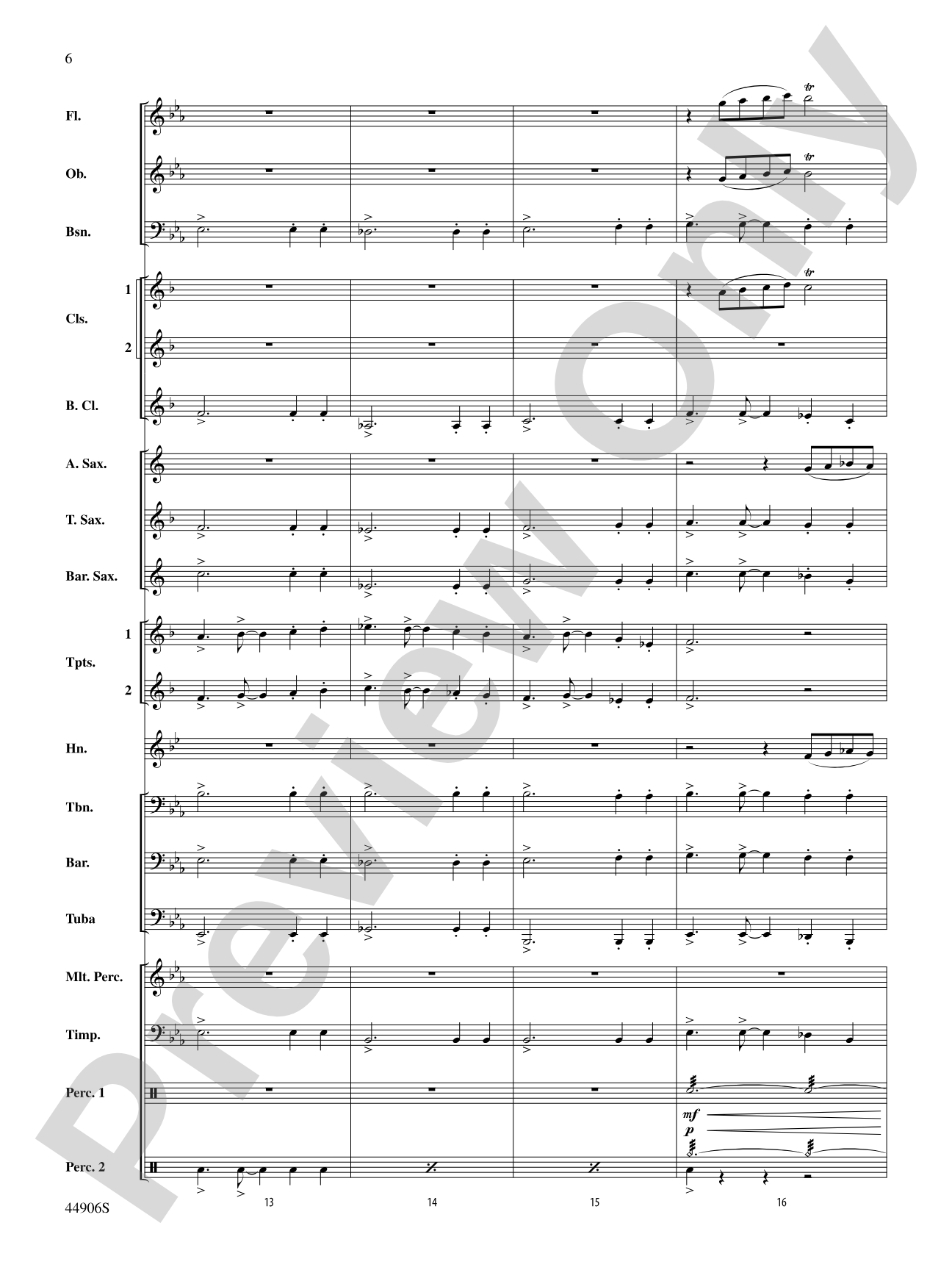 Pentagram: Concert Band Conductor Score & Parts