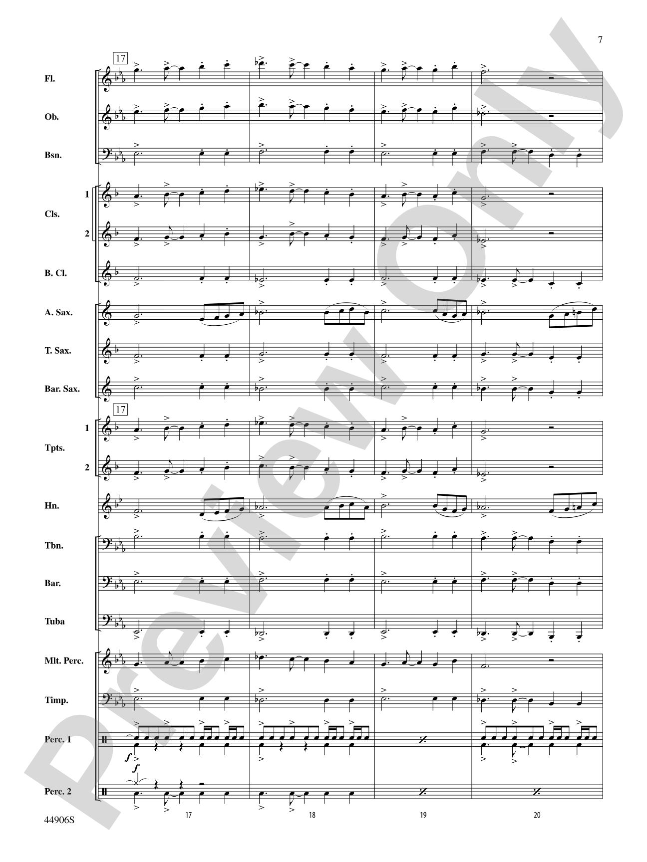 Pentagram: Concert Band Conductor Score & Parts