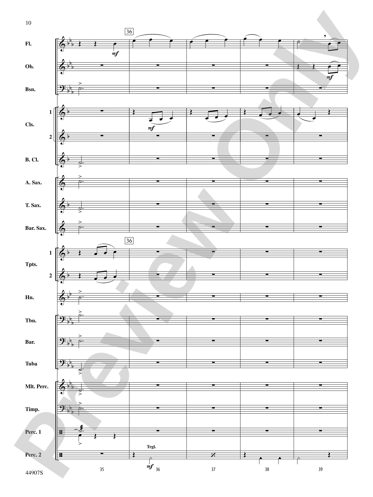 Variations on a Civil War Tune: Concert Band Conductor Score & Parts