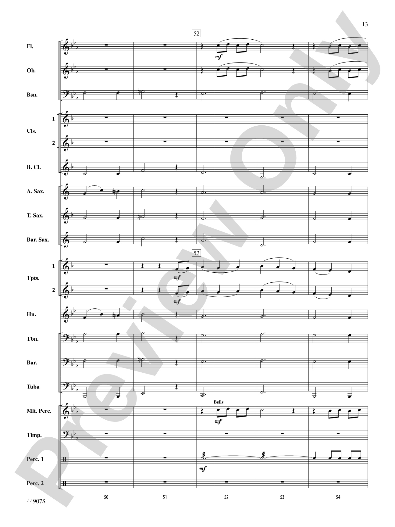 Variations on a Civil War Tune: Concert Band Conductor Score & Parts