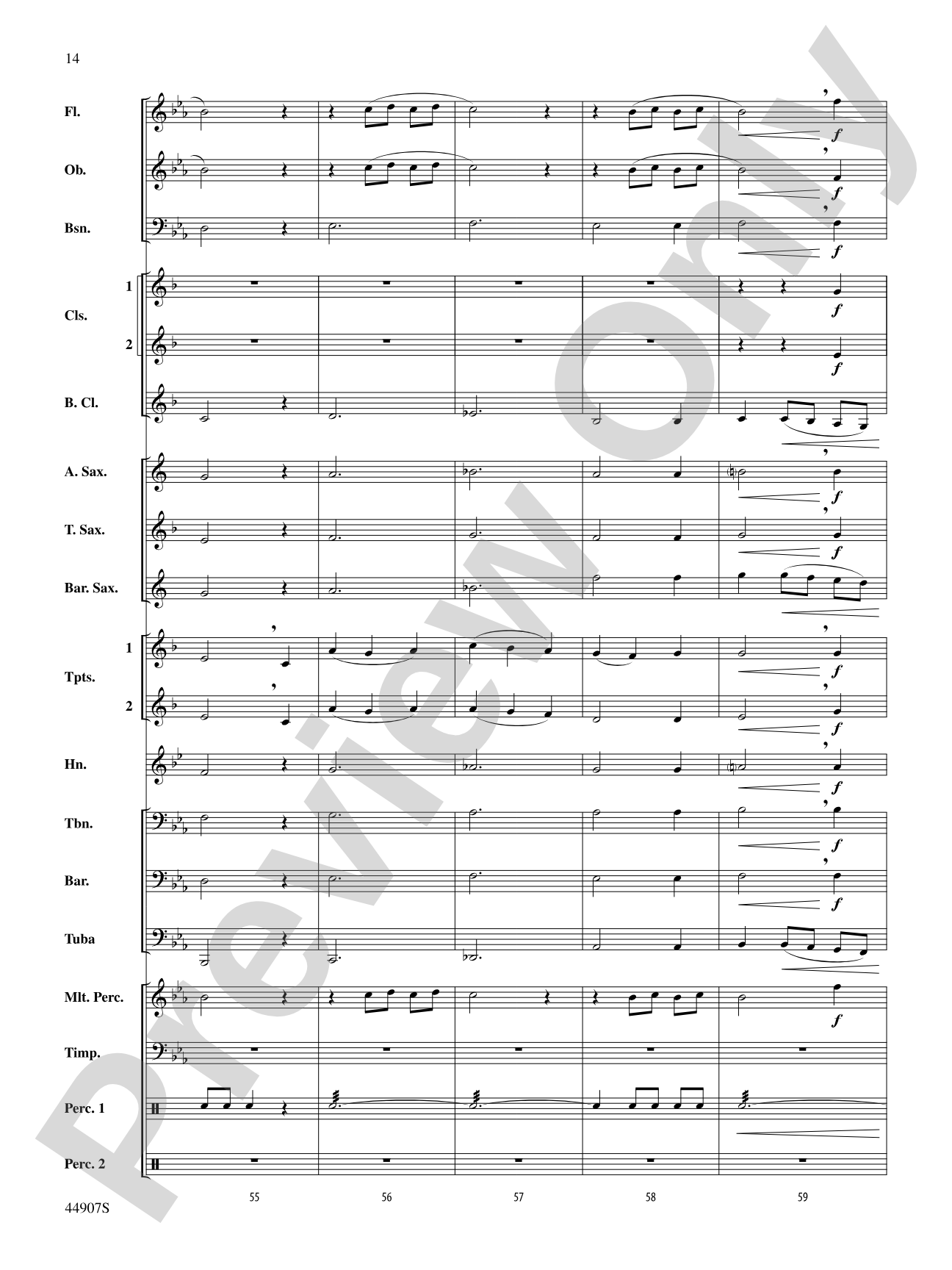 Variations on a Civil War Tune: Concert Band Conductor Score & Parts