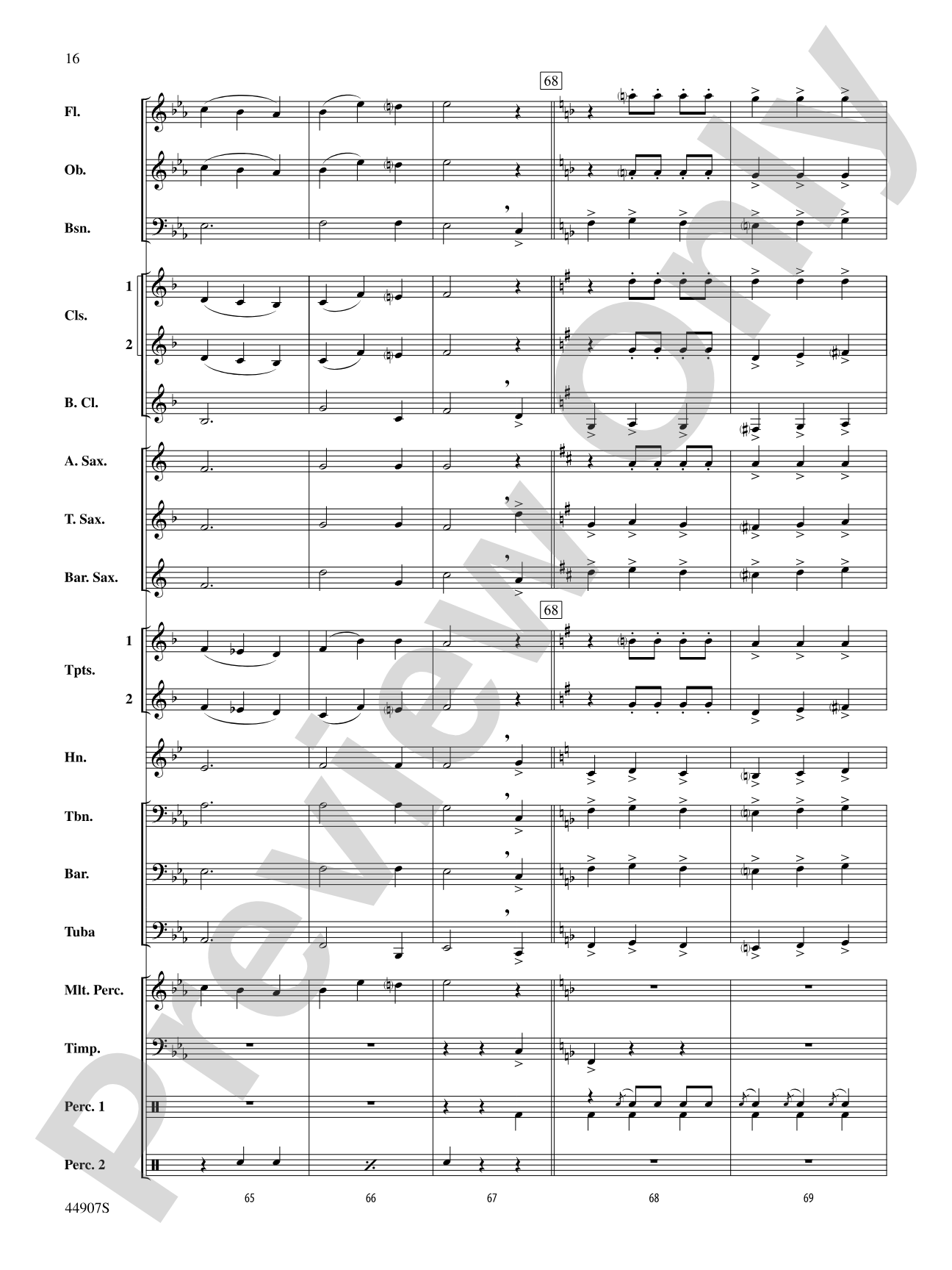 Variations on a Civil War Tune: Concert Band Conductor Score & Parts