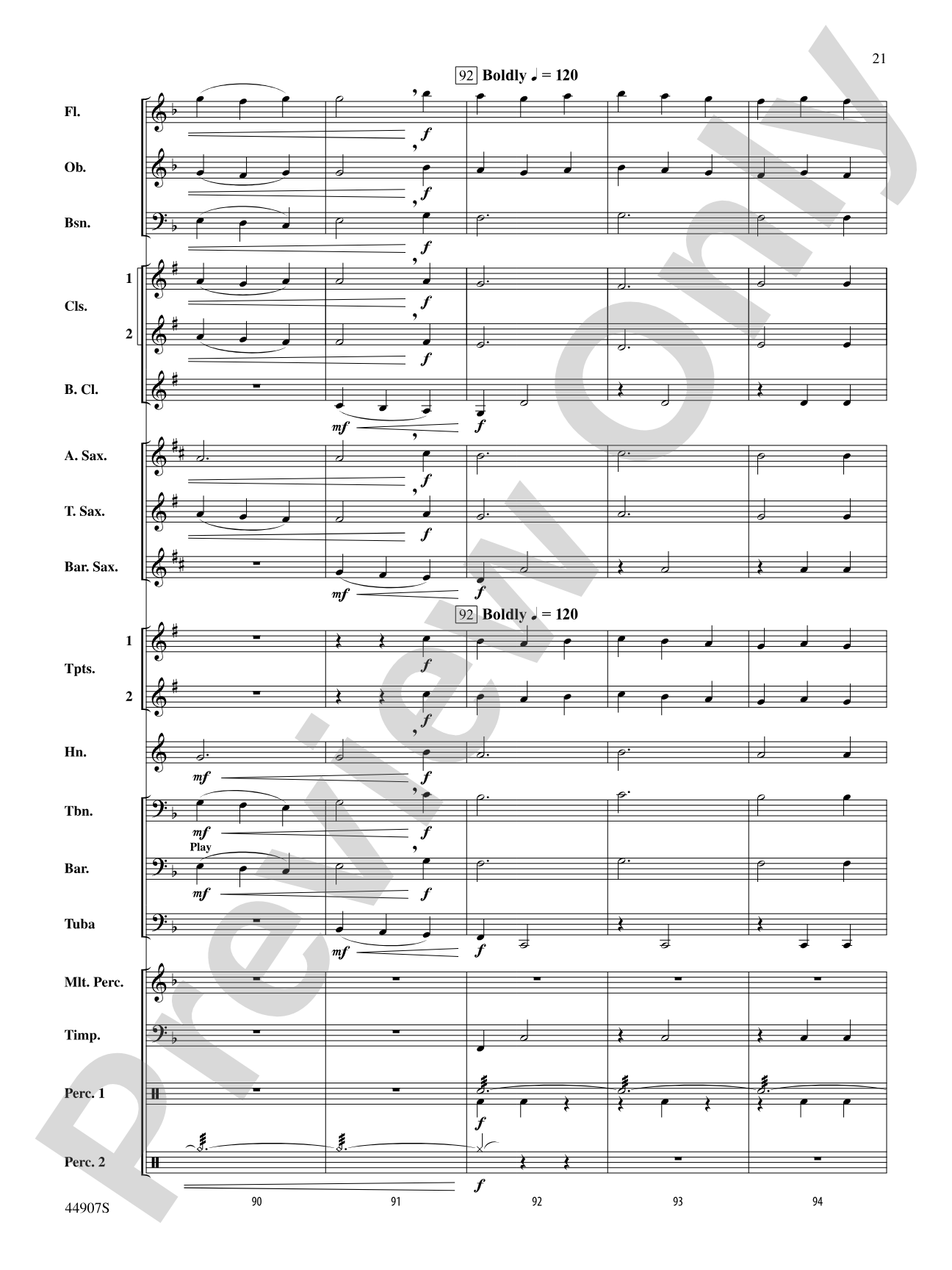 Variations on a Civil War Tune: Concert Band Conductor Score & Parts