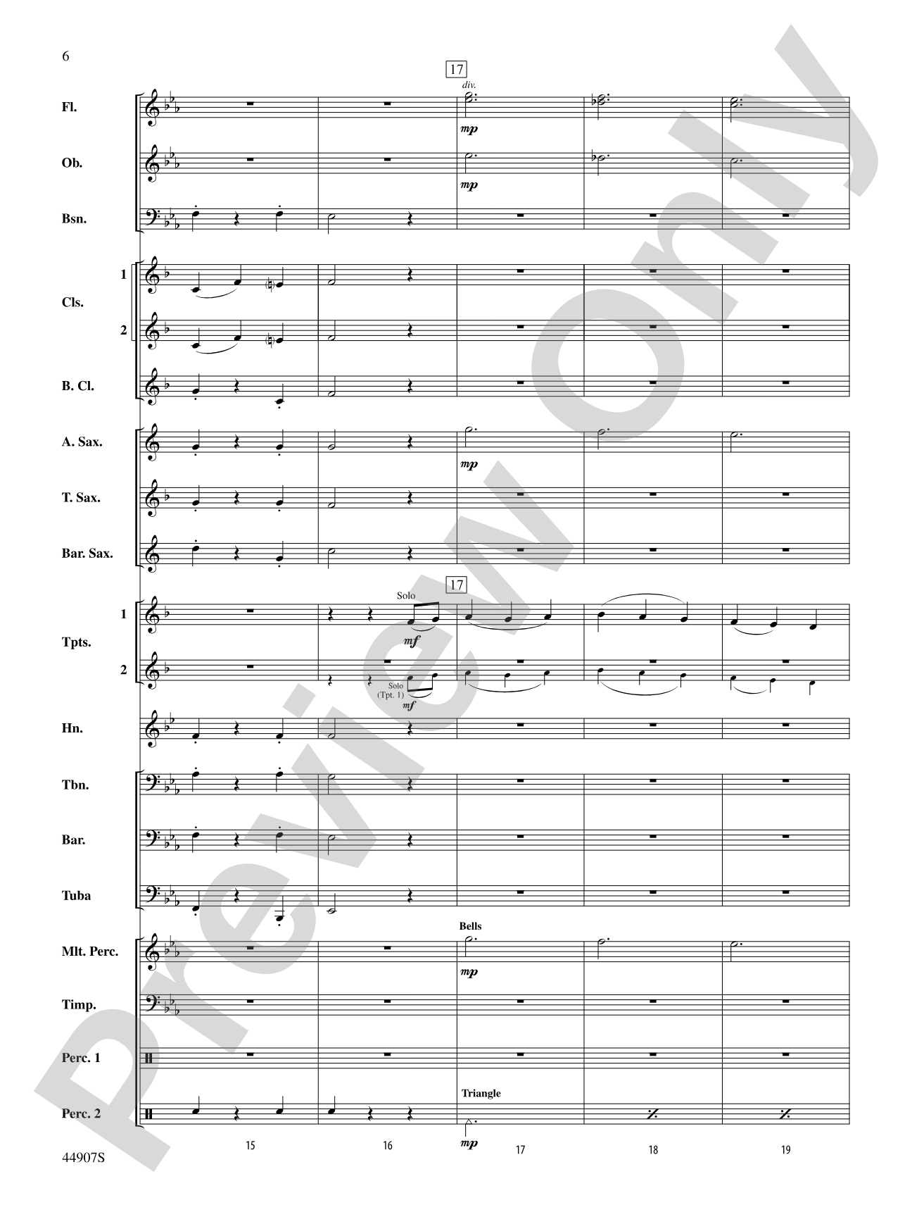 Variations on a Civil War Tune: Concert Band Conductor Score & Parts
