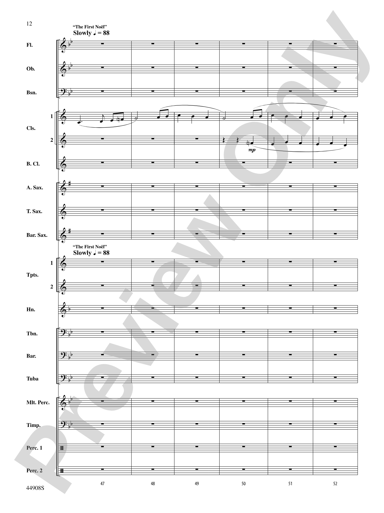 A Winter Celebration: Concert Band Conductor Score & Parts