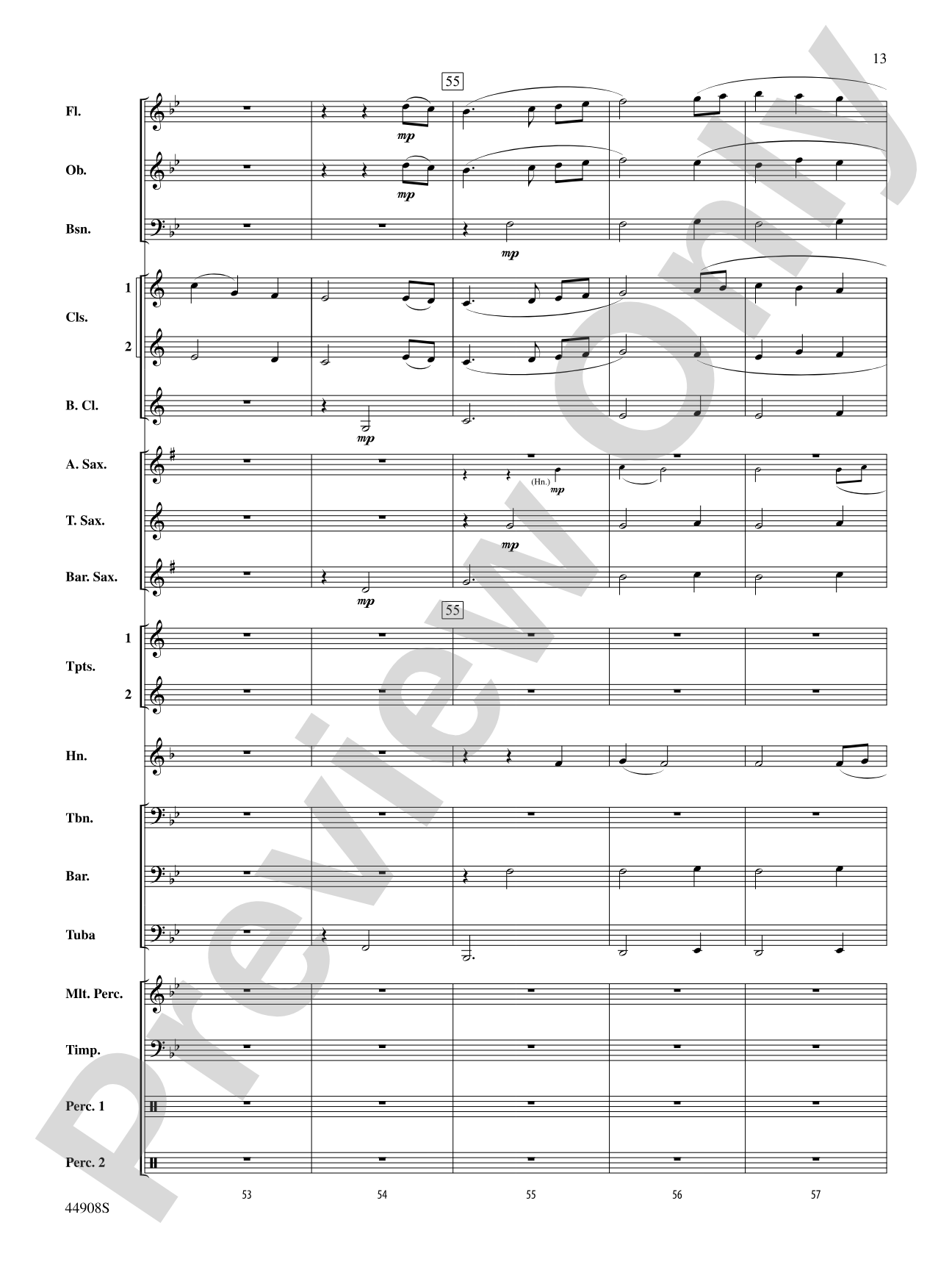 A Winter Celebration: Concert Band Conductor Score & Parts