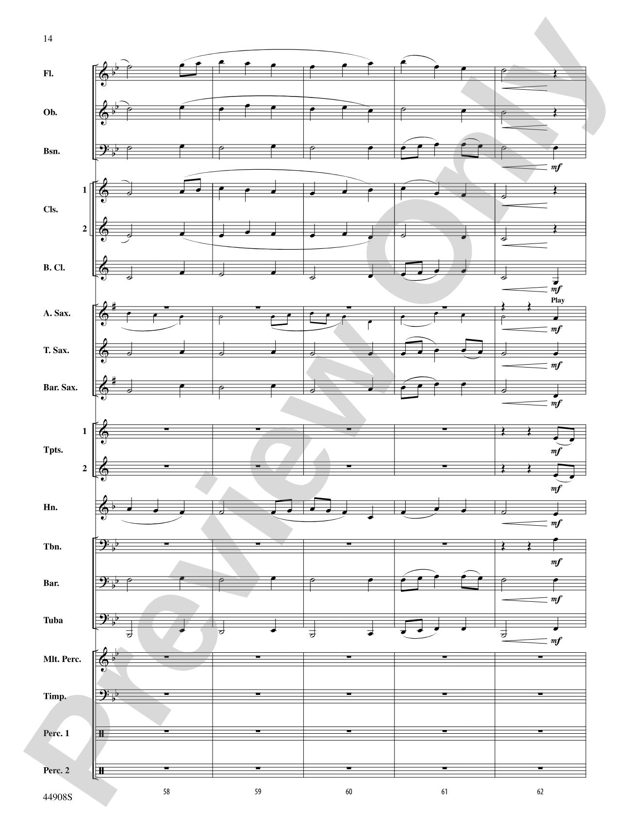 A Winter Celebration: Concert Band Conductor Score & Parts