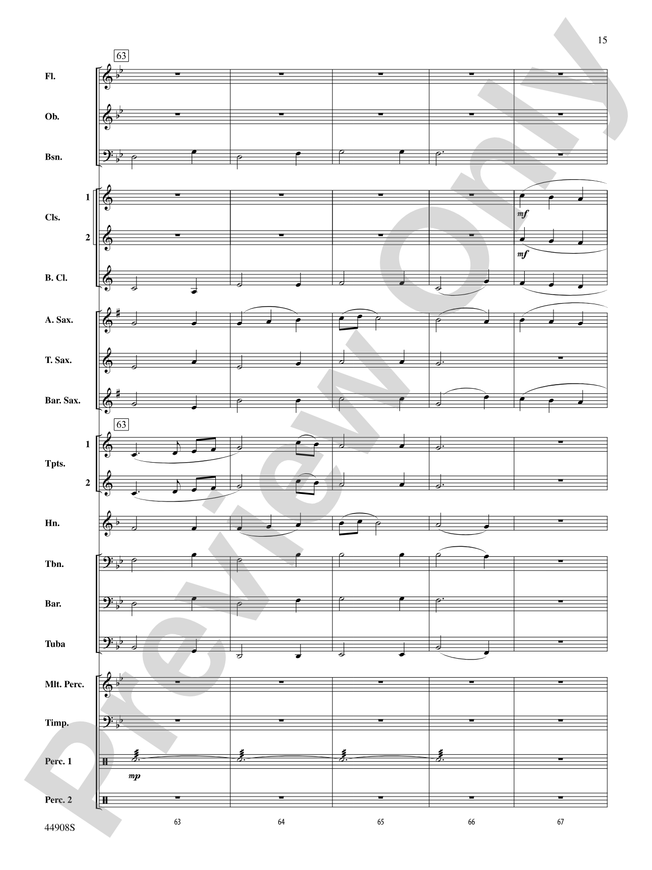 A Winter Celebration: Concert Band Conductor Score & Parts