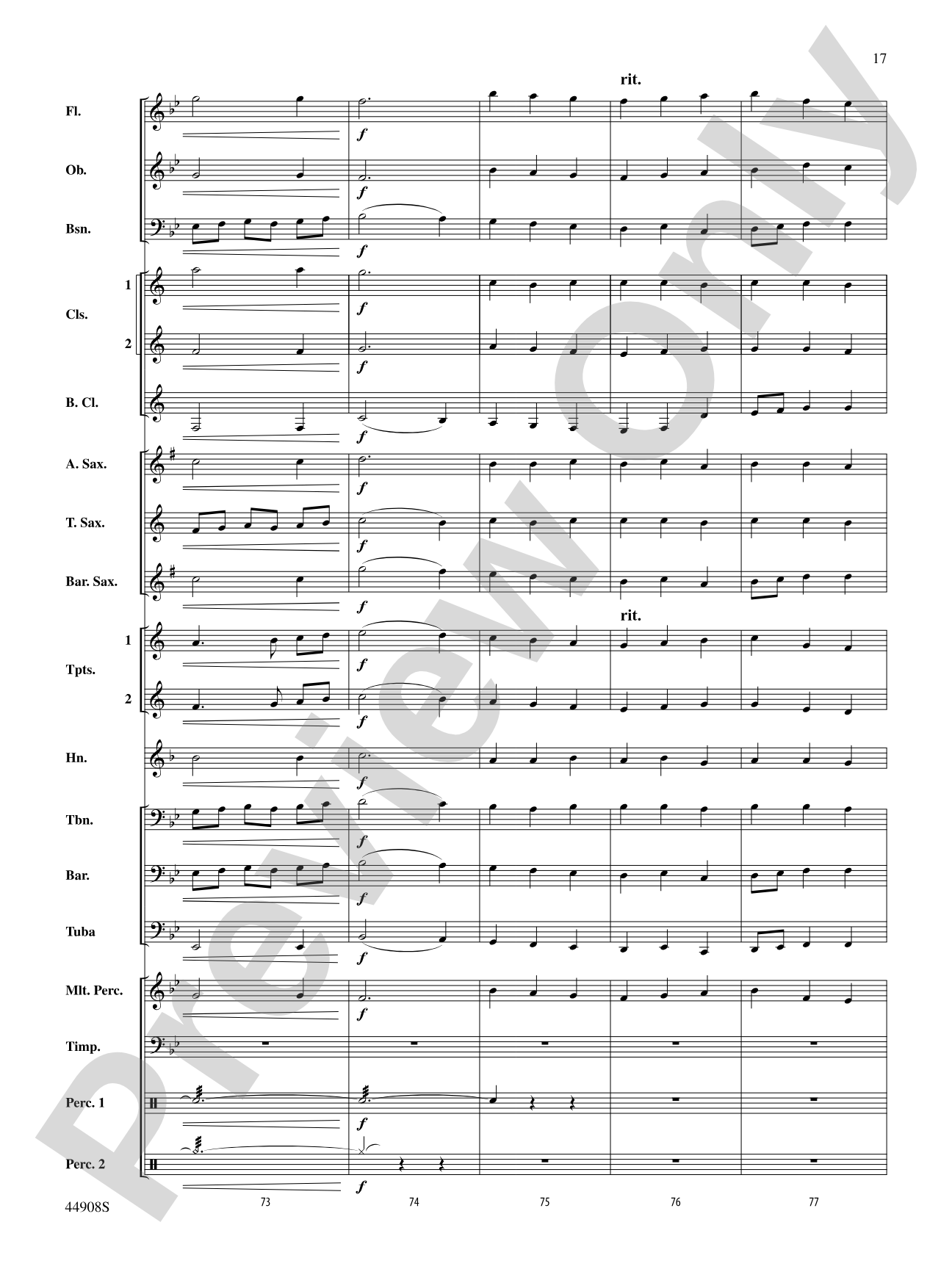 A Winter Celebration: Concert Band Conductor Score & Parts