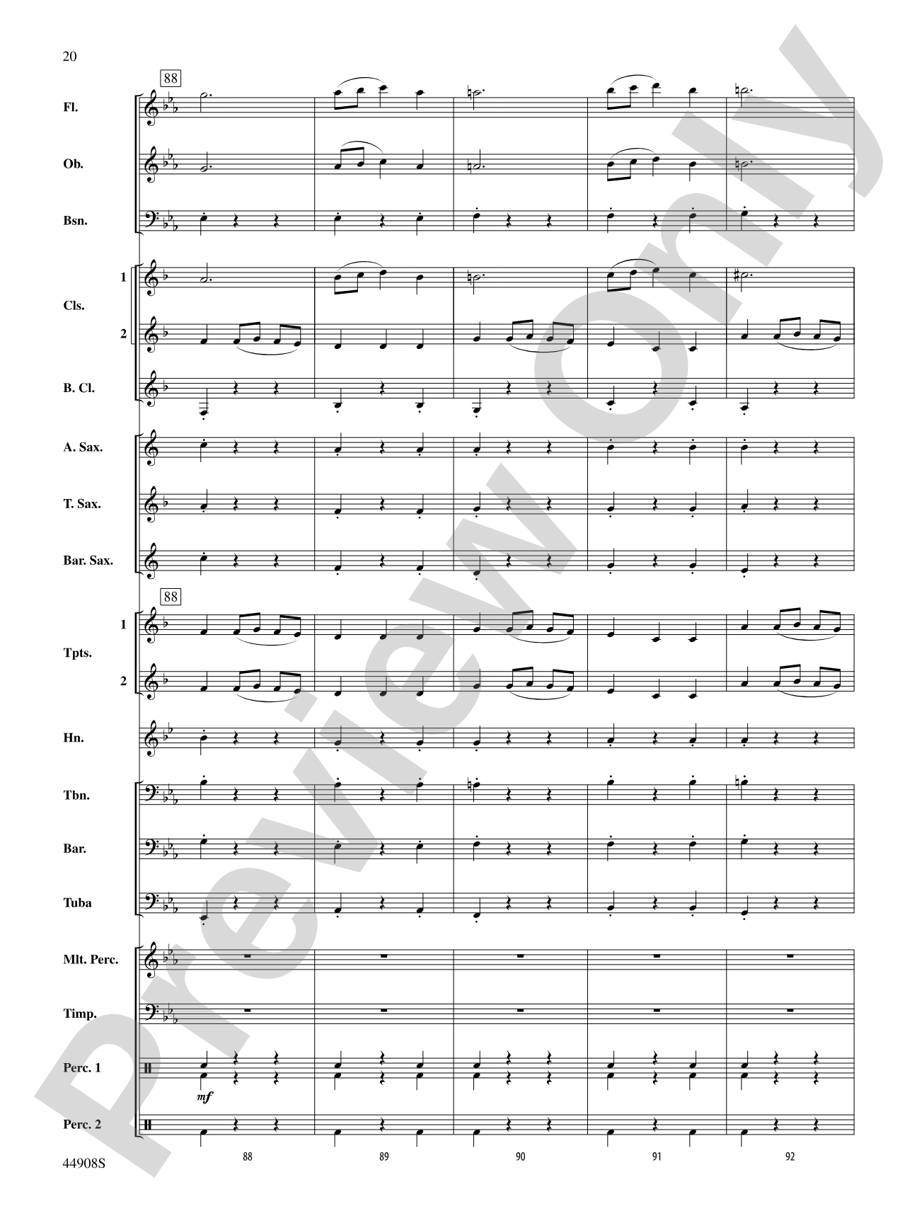 A Winter Celebration: Concert Band Conductor Score & Parts