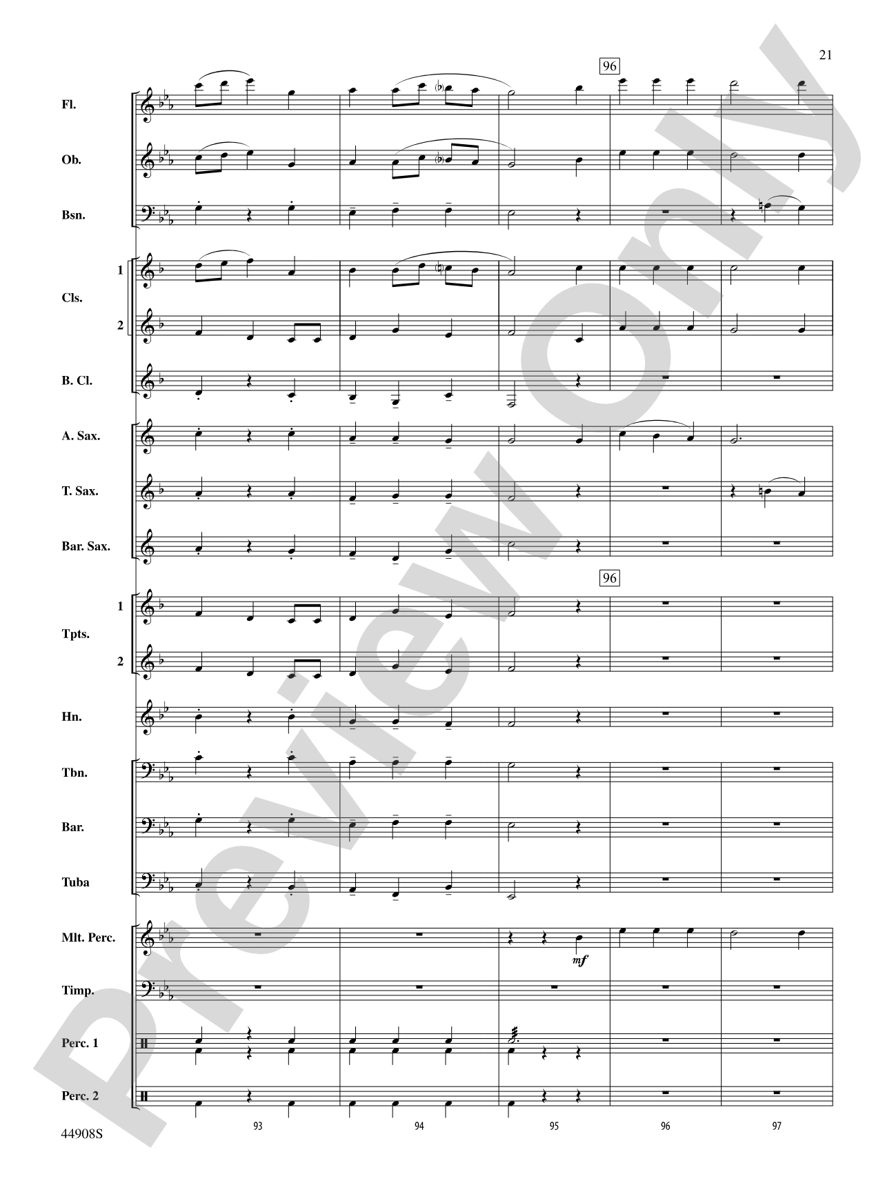 A Winter Celebration: Concert Band Conductor Score & Parts