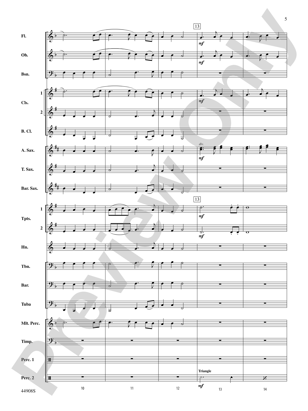 A Winter Celebration: Concert Band Conductor Score & Parts