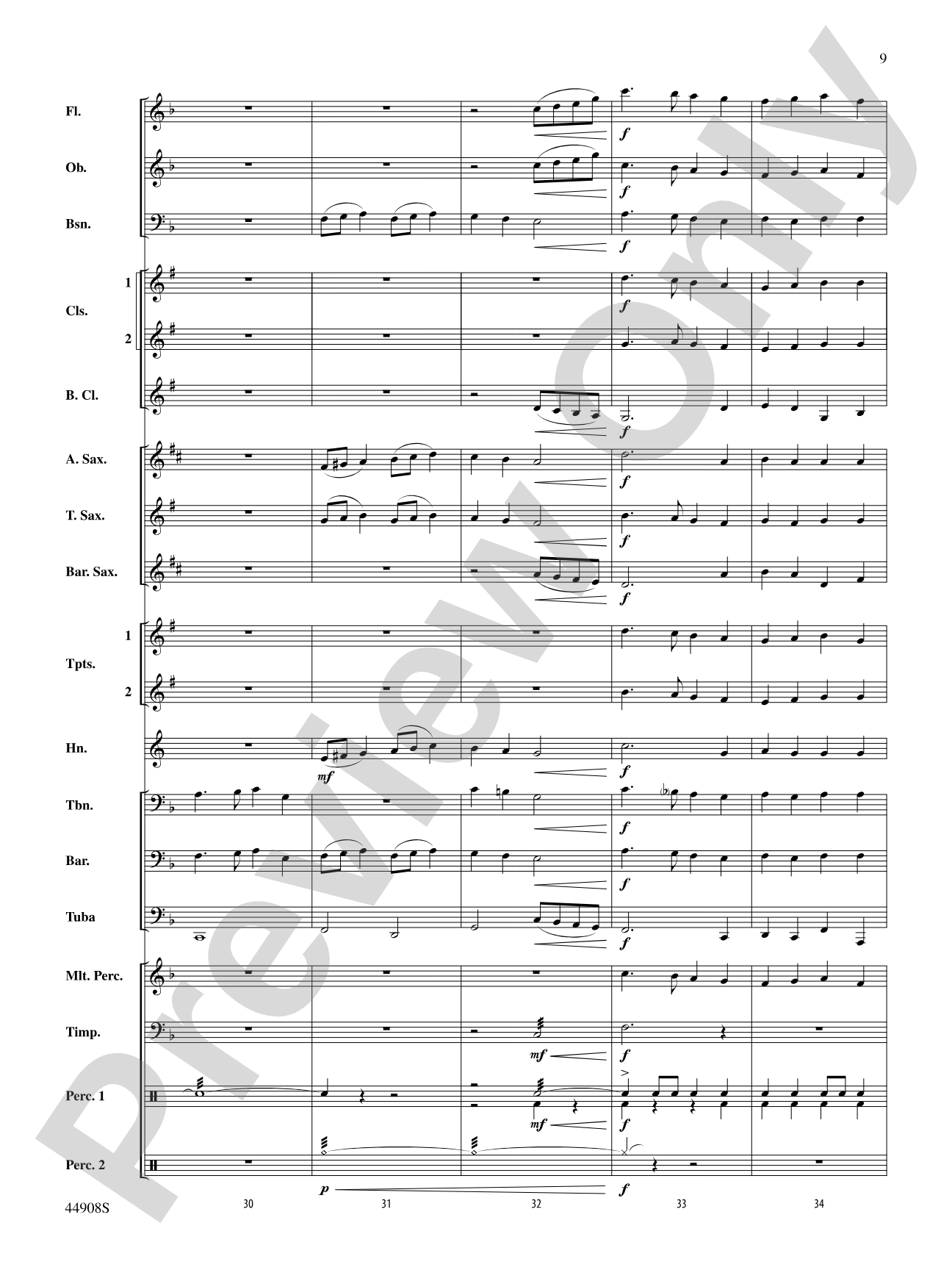 A Winter Celebration: Concert Band Conductor Score & Parts