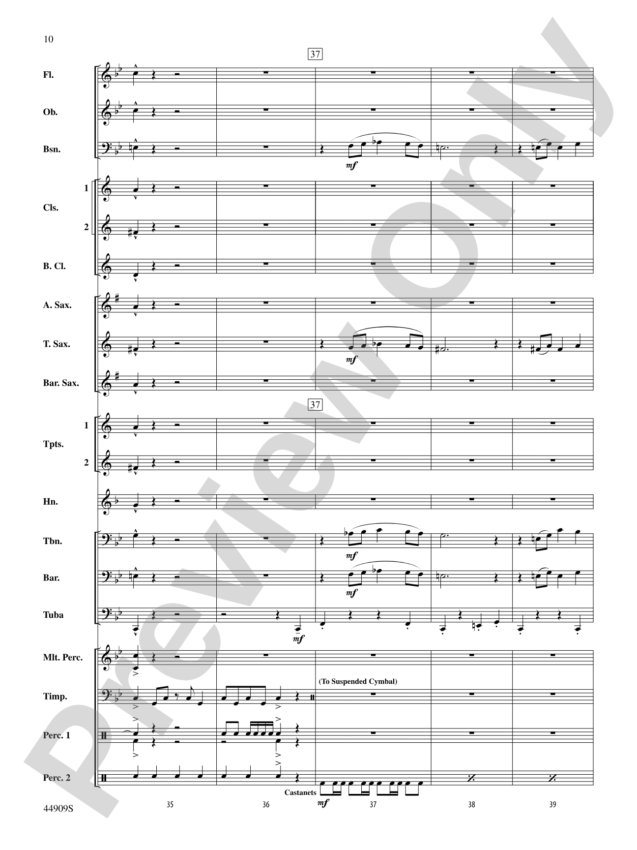 The Running of the Bulls: Concert Band Conductor Score & Parts