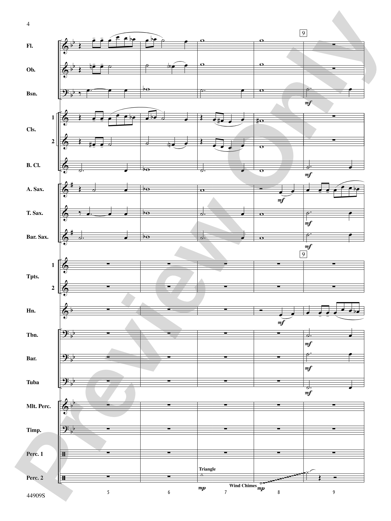 The Running of the Bulls: Concert Band Conductor Score & Parts