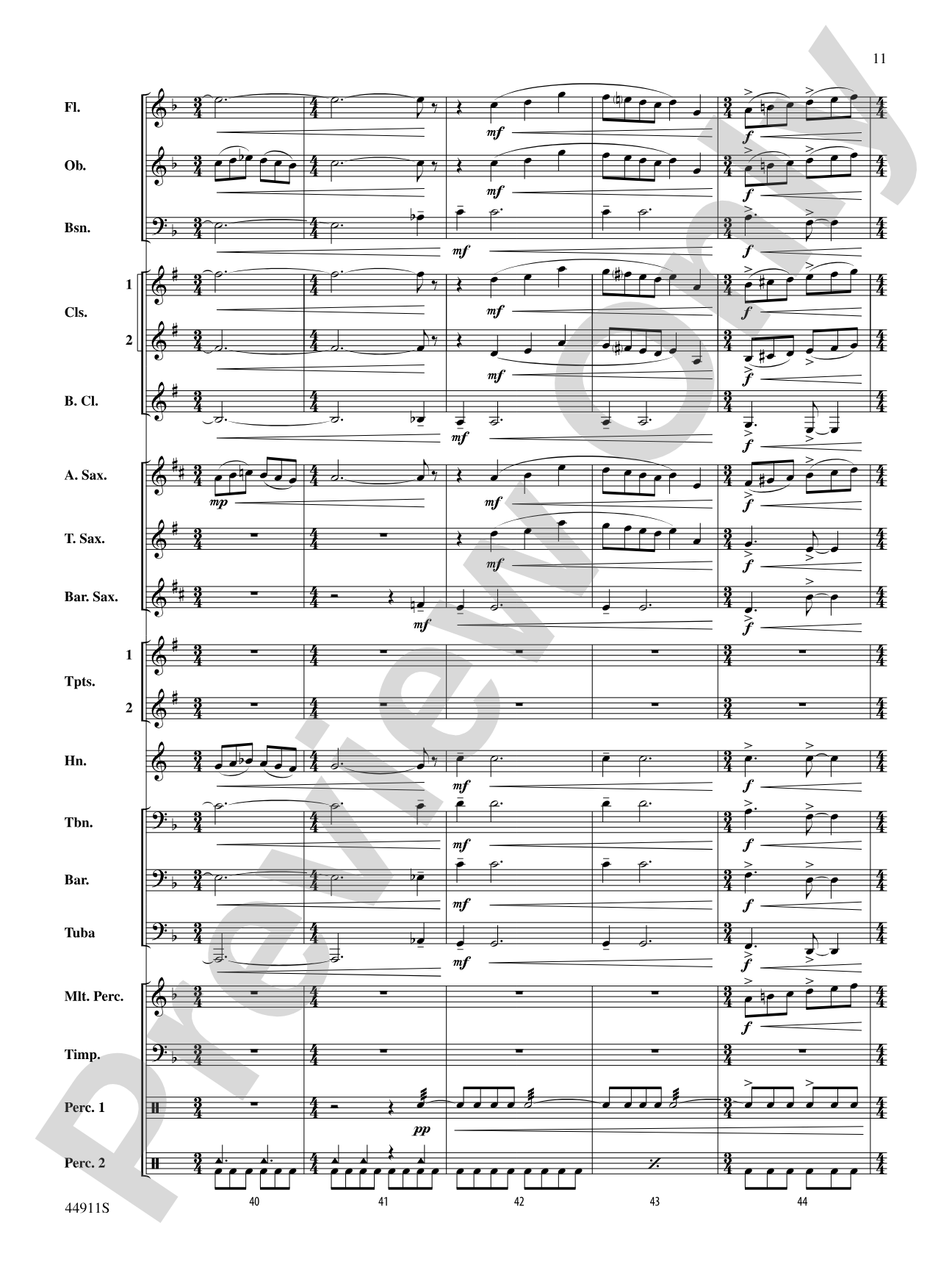 They Walked in the Valley of Fire: Concert Band Conductor Score & Parts
