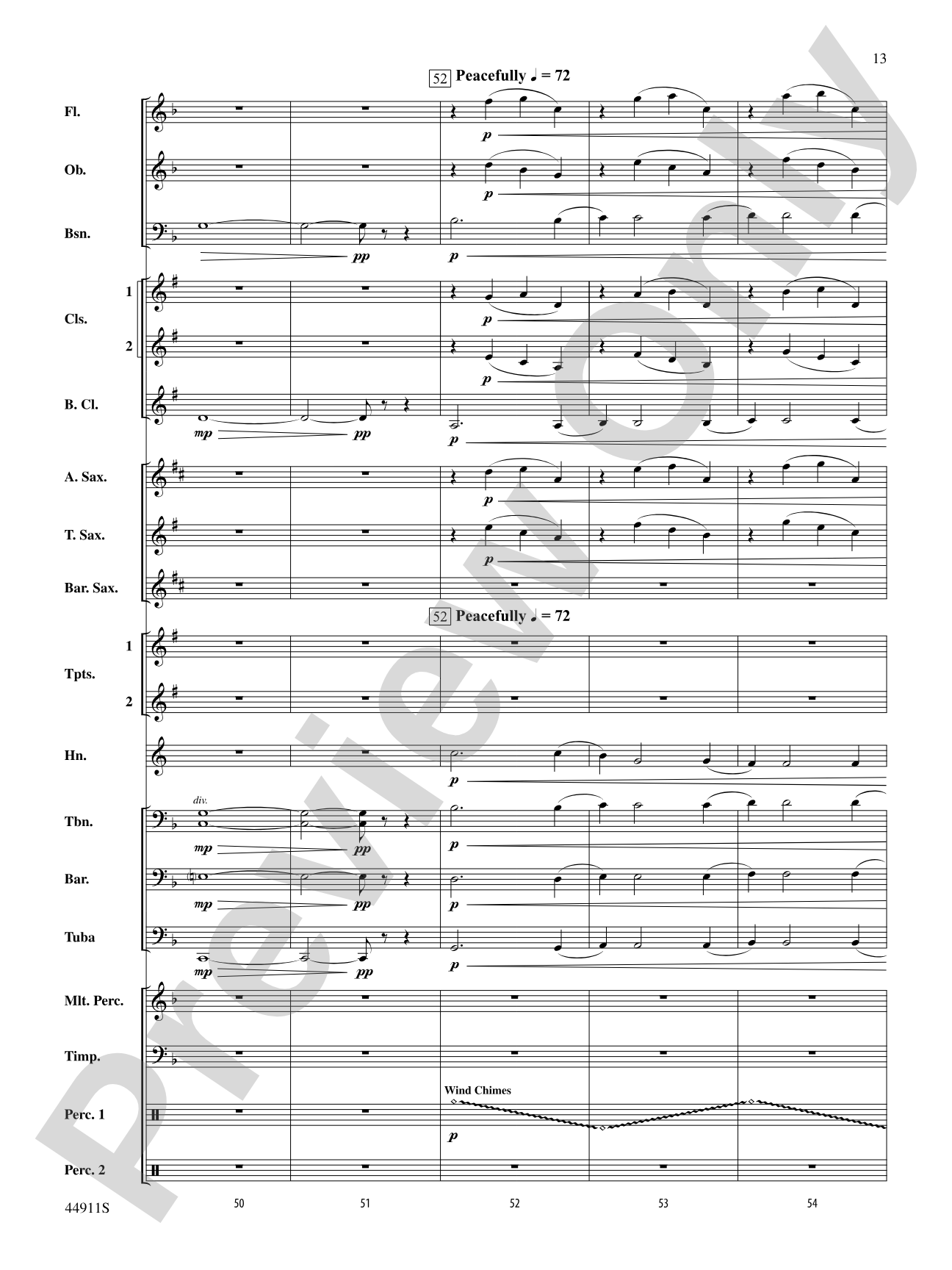 They Walked in the Valley of Fire: Concert Band Conductor Score & Parts