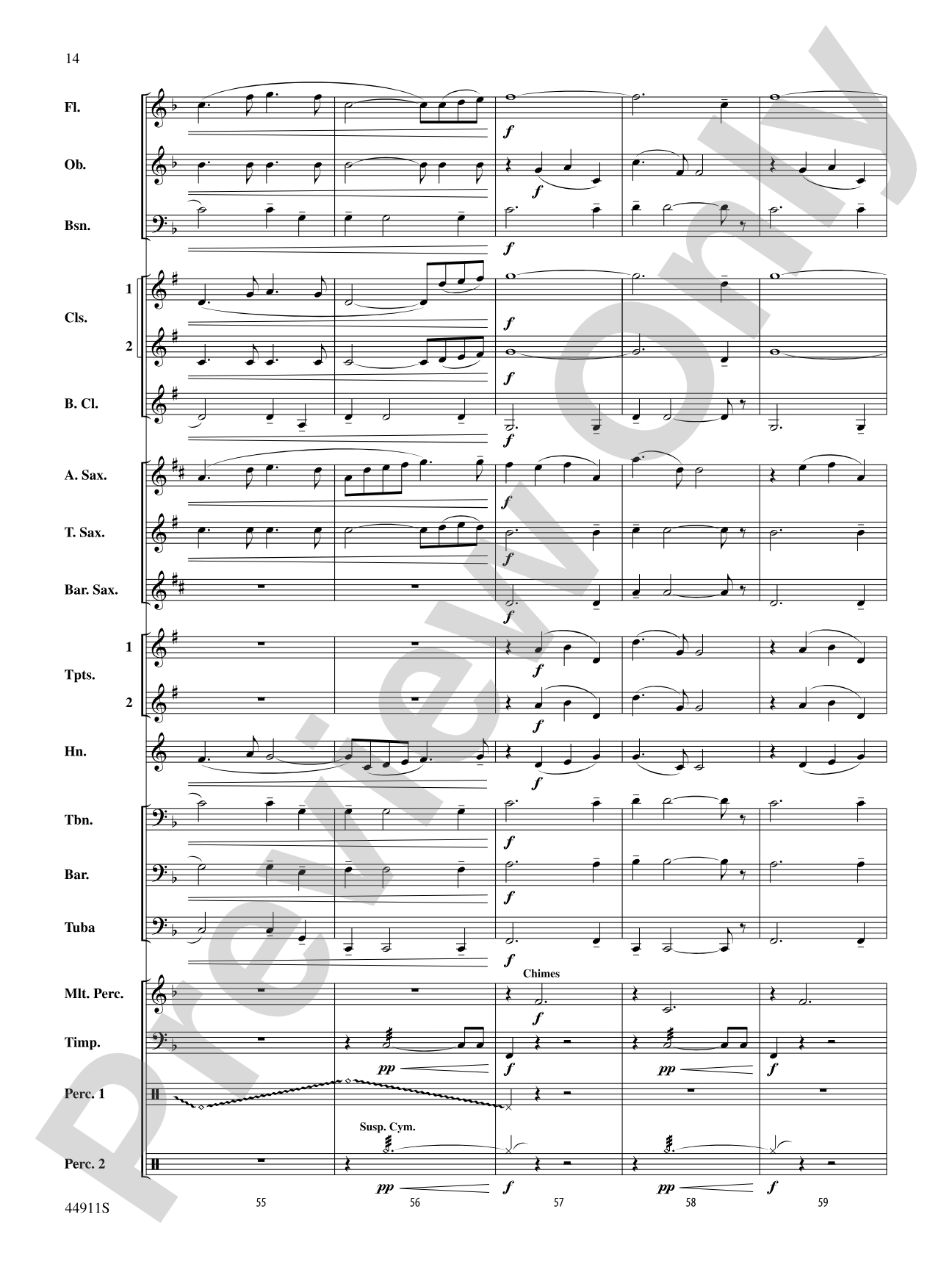 They Walked in the Valley of Fire: Concert Band Conductor Score & Parts