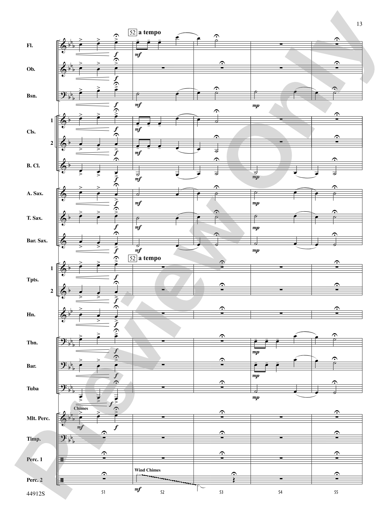 A Yuletide Holiday: Concert Band Conductor Score & Parts