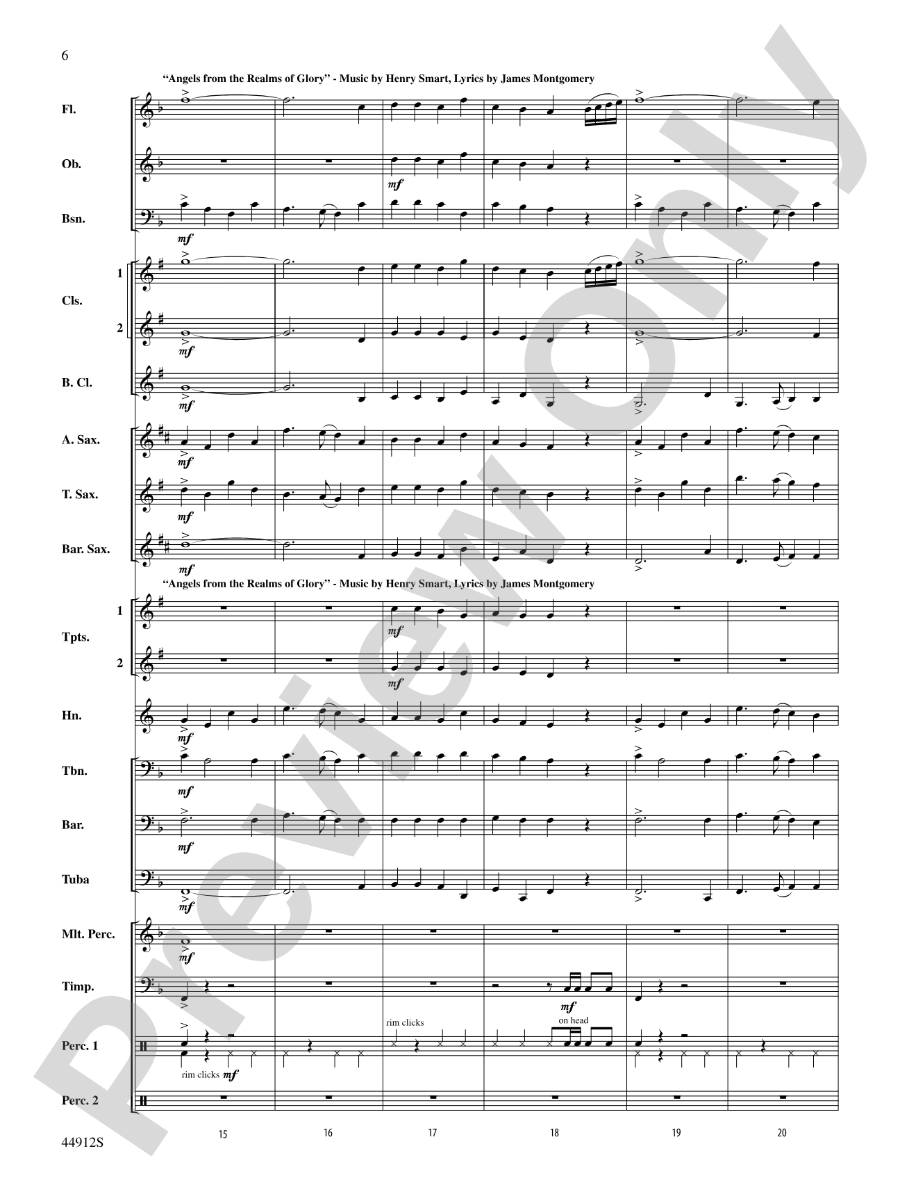 A Yuletide Holiday: Concert Band Conductor Score & Parts
