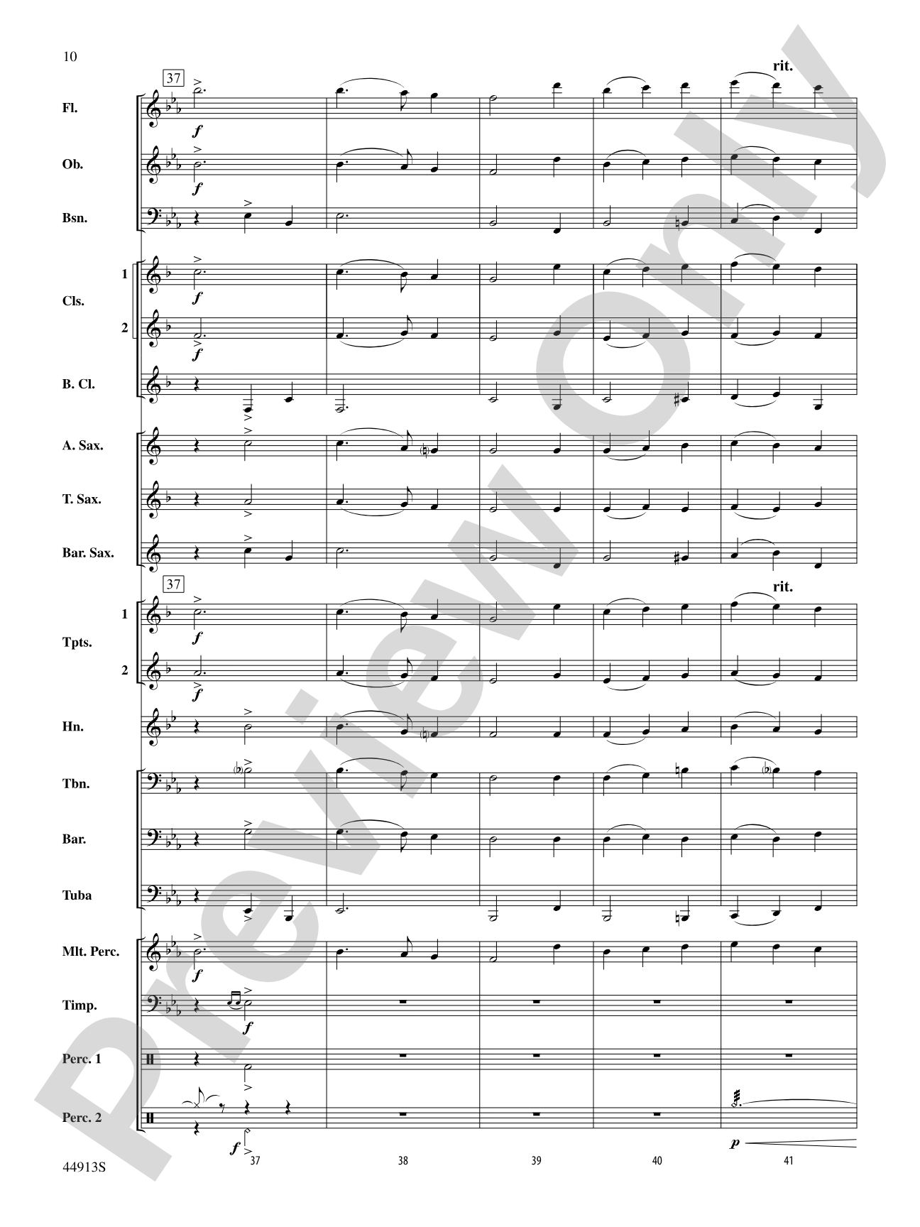 Midnight Carols: Concert Band Conductor Score & Parts