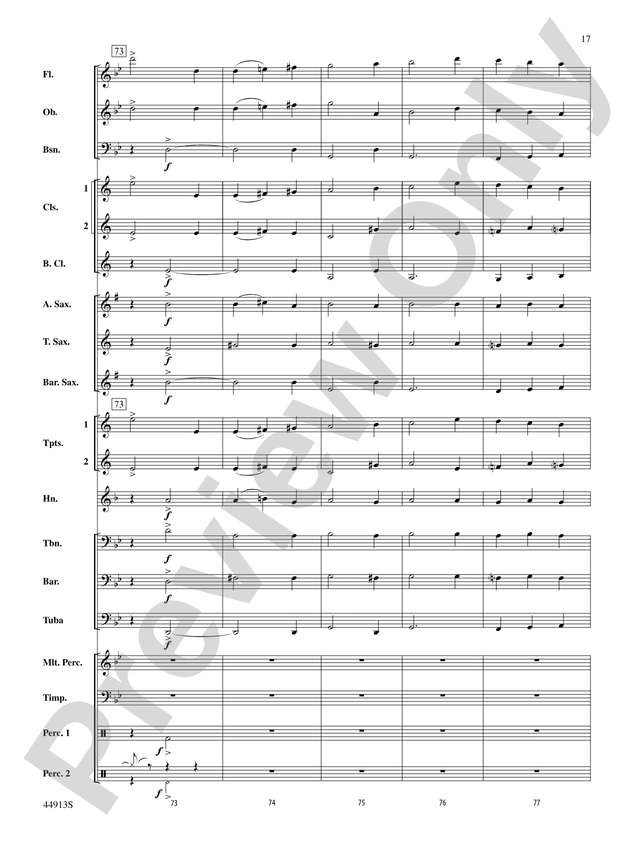 Midnight Carols: Concert Band Conductor Score & Parts