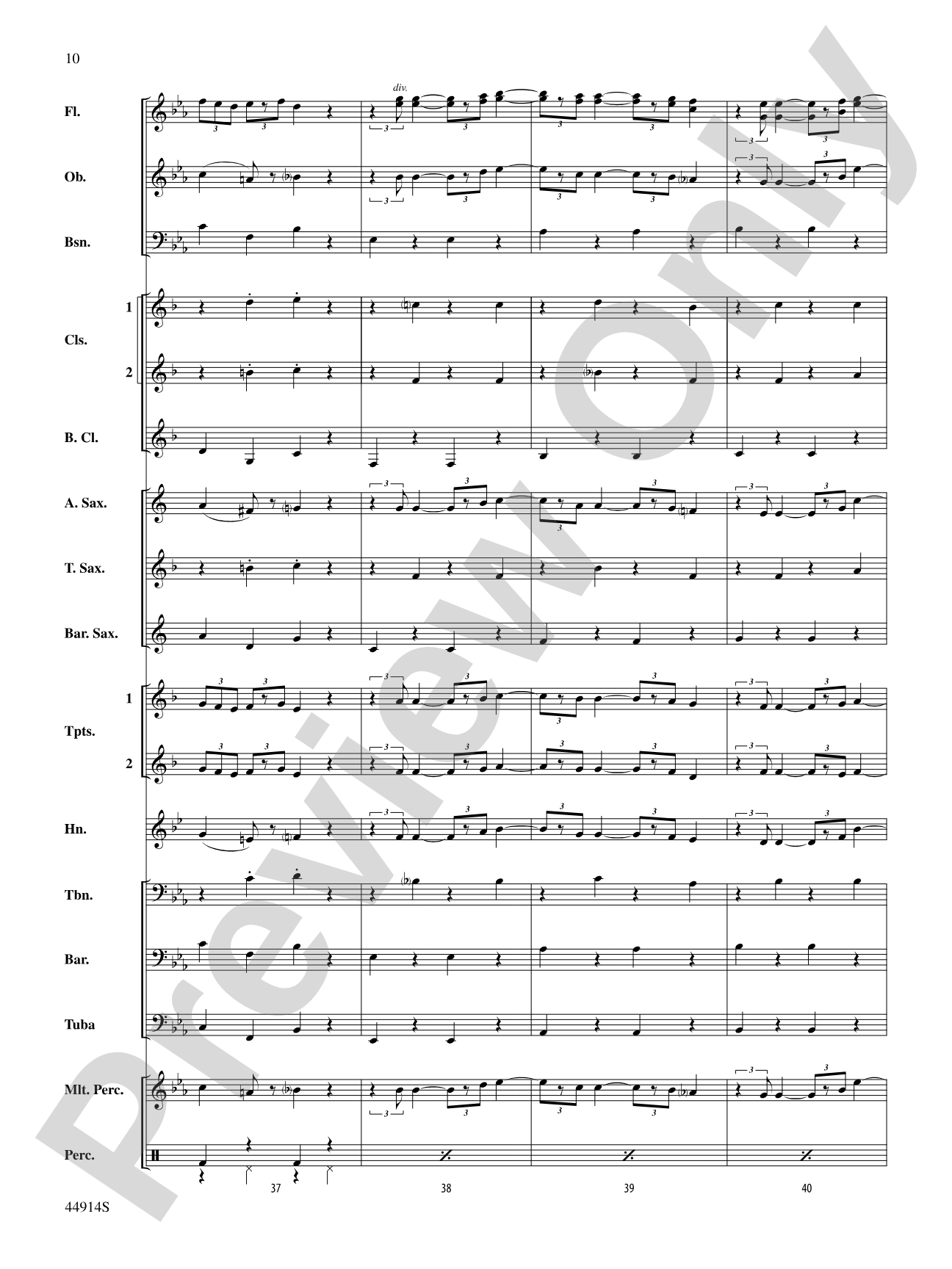 Ode to a Flash Mob: Concert Band Conductor Score & Parts
