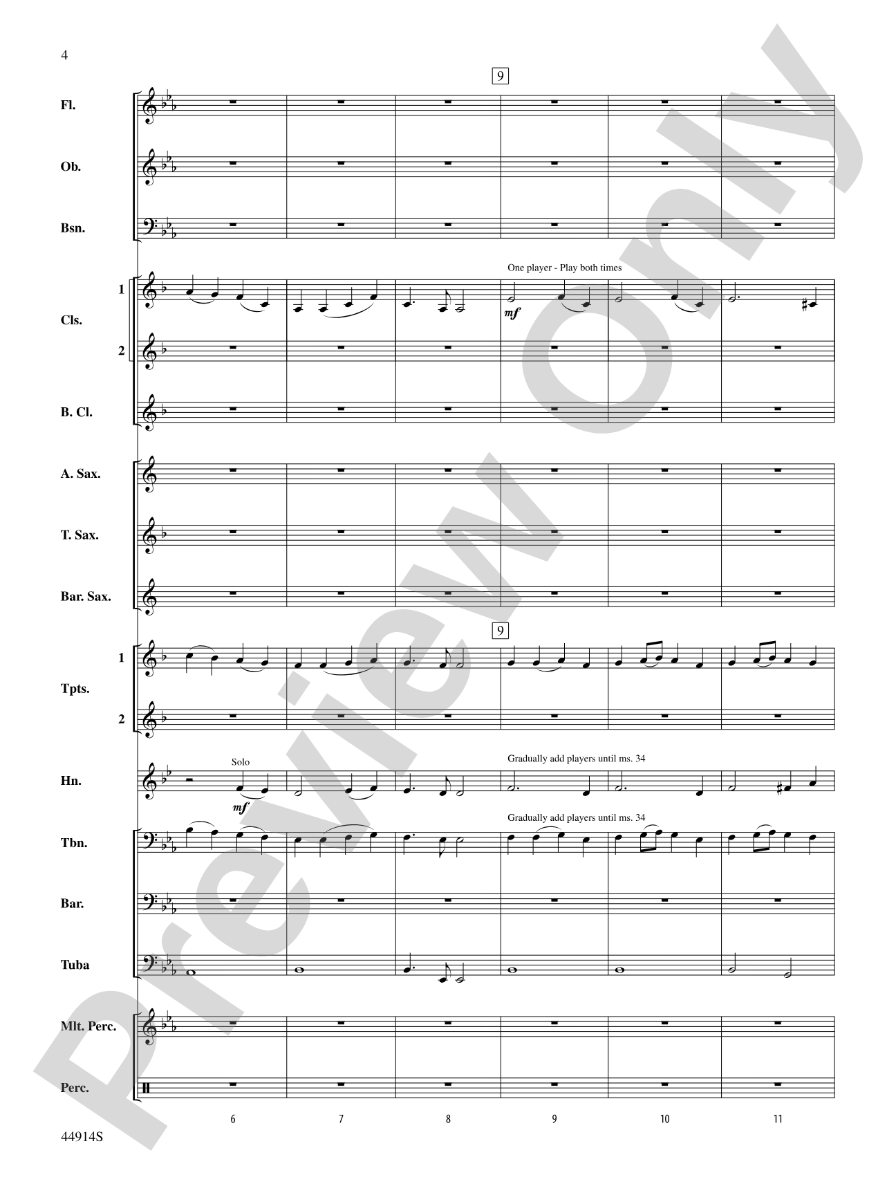 Ode to a Flash Mob: Concert Band Conductor Score & Parts