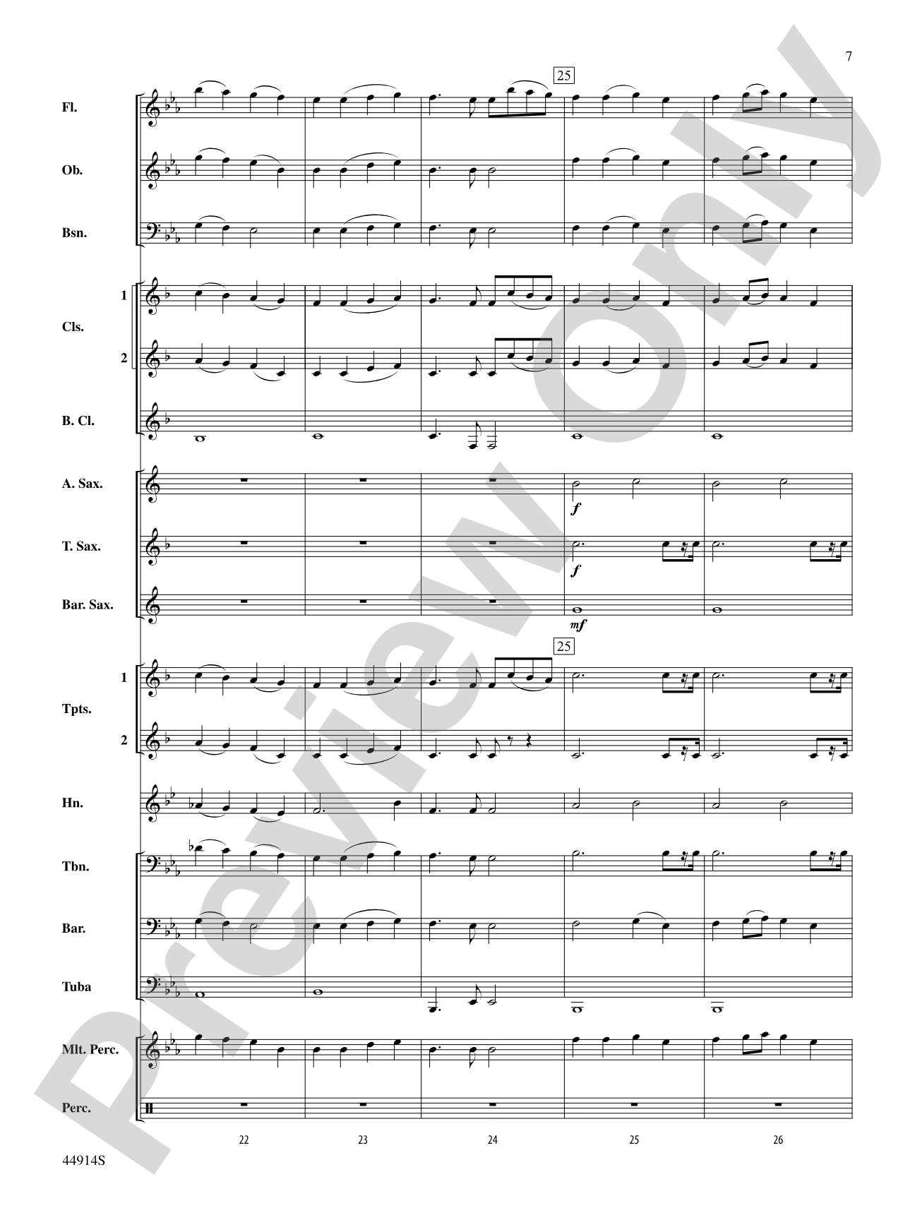 Ode to a Flash Mob: Concert Band Conductor Score & Parts